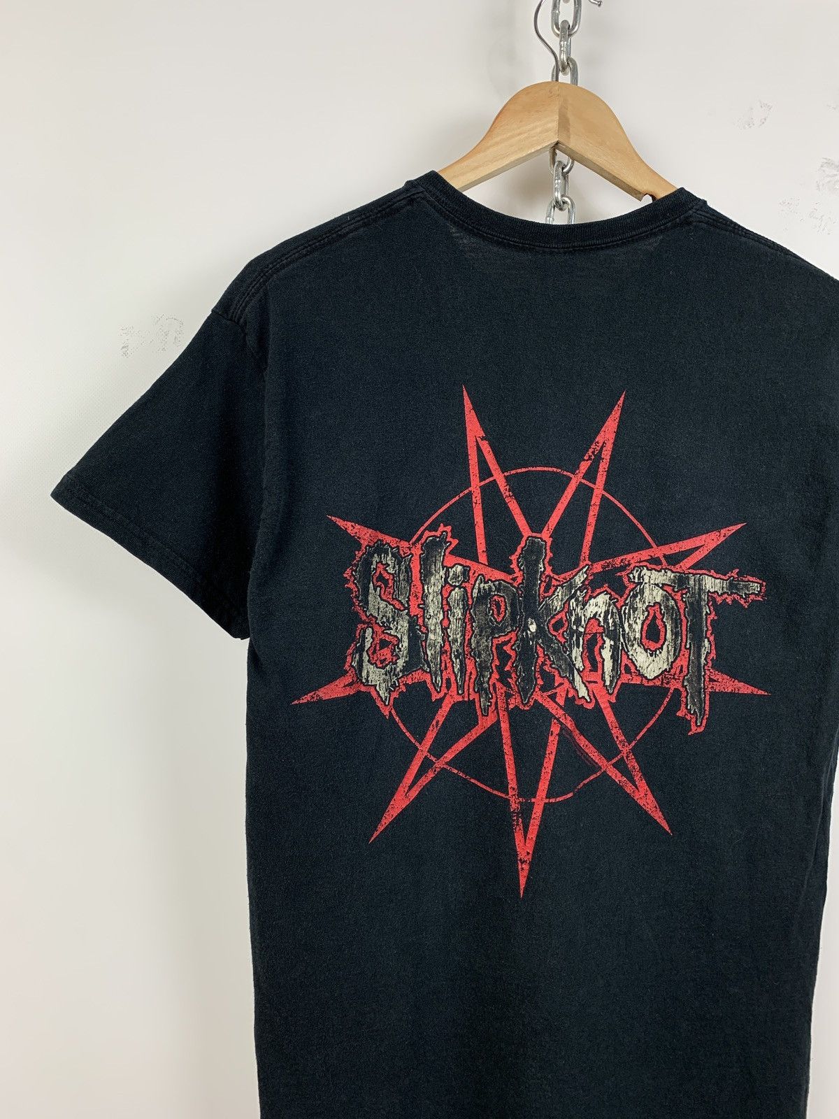 Band Tees 2014 Vintage Slipknot 5 The Grey Chapter Black Band T-Shirt Size US M / EU 48-50 / 2 - 9 Thumbnail