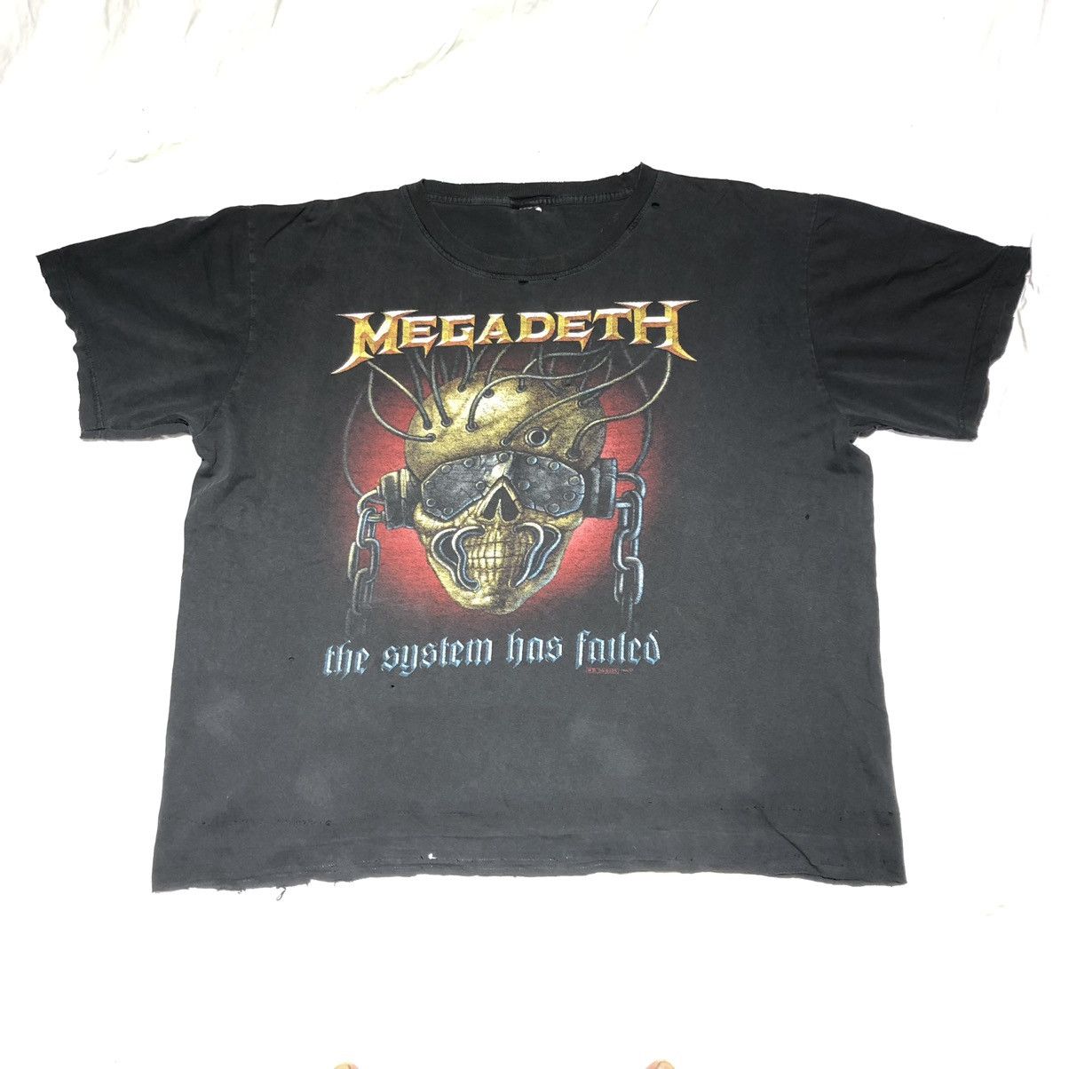 Band Tees Vintage Megadeth The System Has Failed Bootleg T Shirt Size US XXL / EU 58 / 5 - 2 Thumbnail