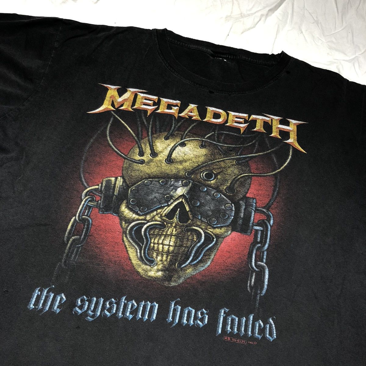 Band Tees Vintage Megadeth The System Has Failed Bootleg T Shirt Size US XXL / EU 58 / 5 - 1 Thumbnail