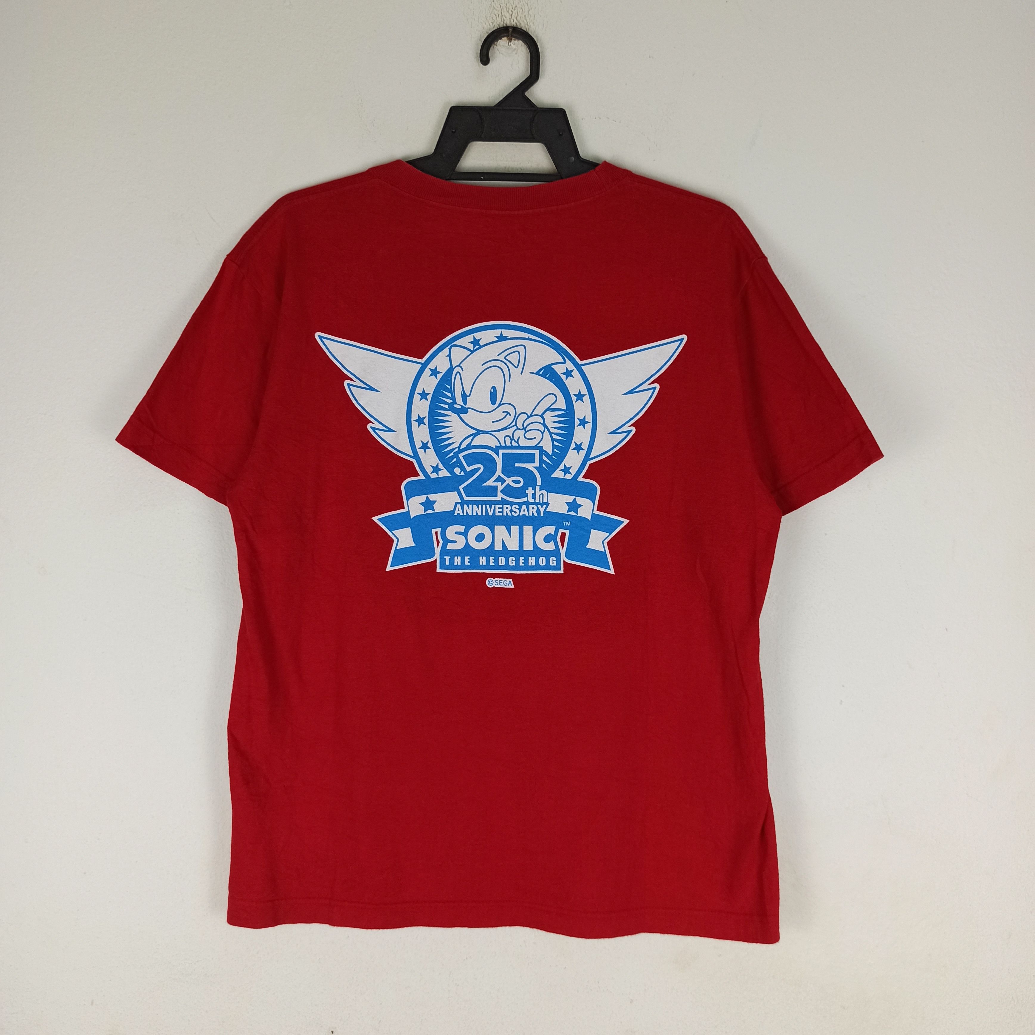 Anime Sega Super Sonic 25th Anniversary Tshirt from Japan Size US M / EU 48-50 / 2 - 1 Thumbnail