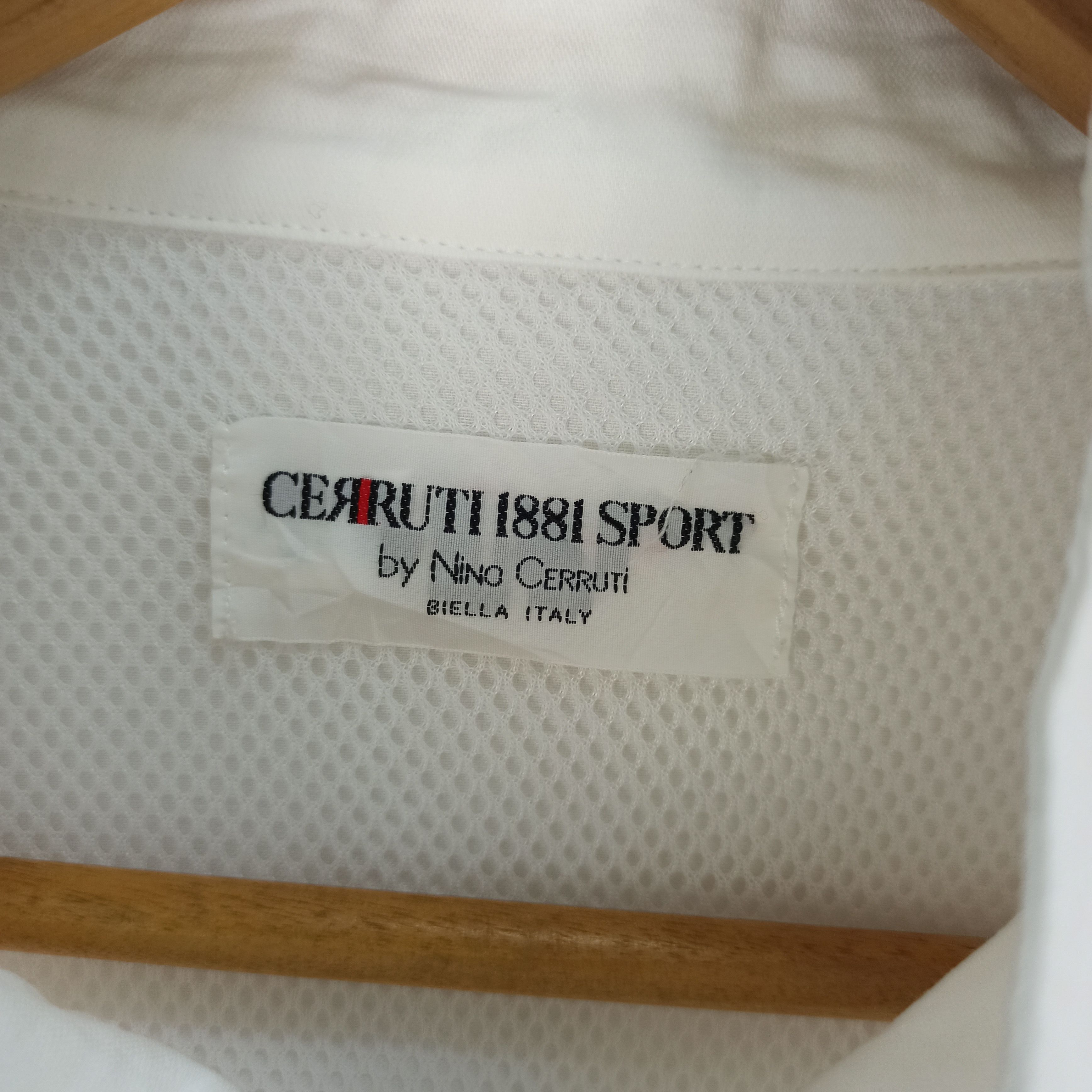 Cerruti 1881 Vintage🔥 Cerruti 1881 Sport Bomber Windbreaker Big Logo Size US L / EU 52-54 / 3 - 8 Thumbnail