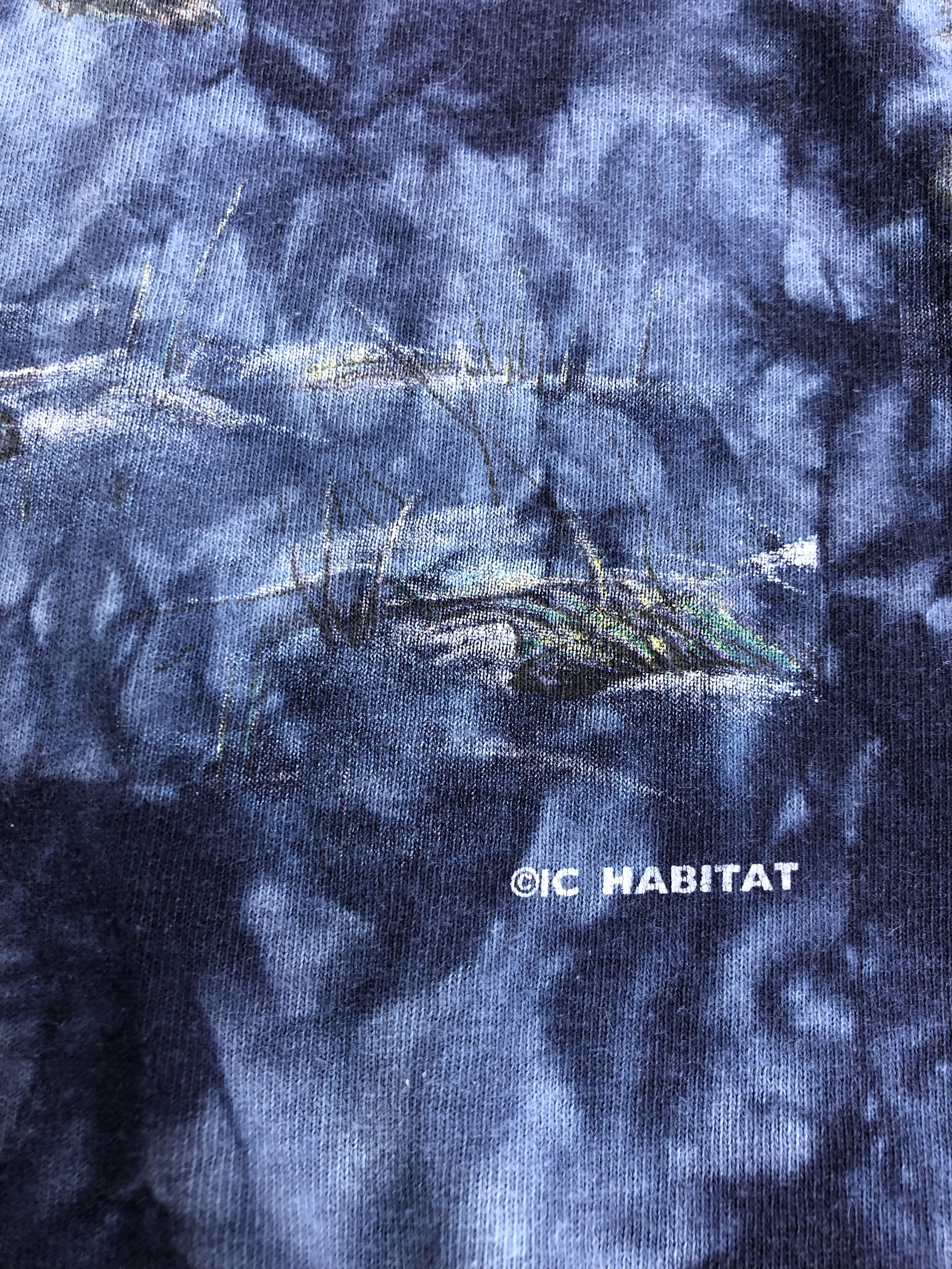 Vintage Vintage 90s Rainforest Cafe Wolf tie dye (Hard Rock Cafe) Size US M / EU 48-50 / 2 - 6 Thumbnail