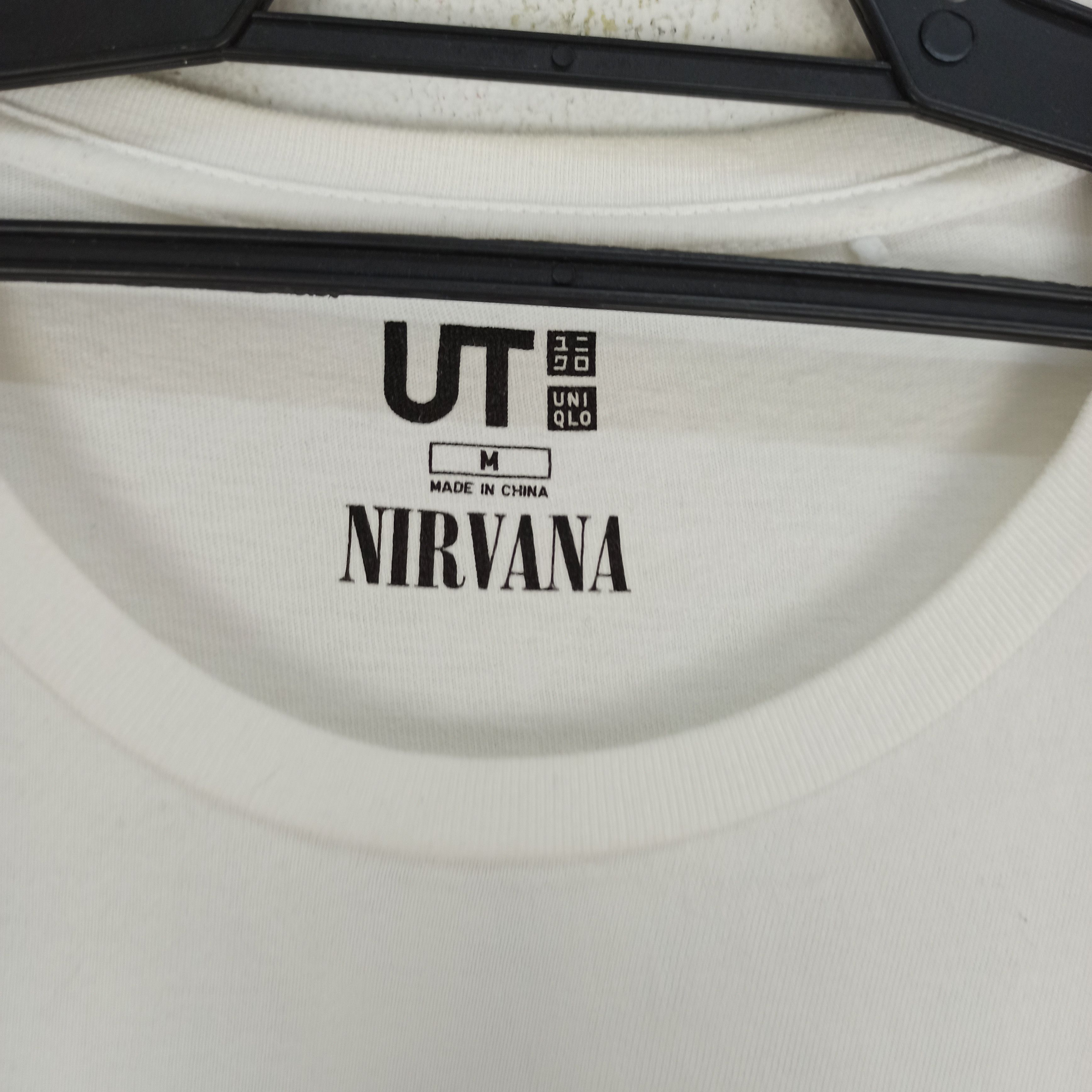 Band Tees Nirvana X Uniqlo Tshirt Nice Design Size US M / EU 48-50 / 2 - 6 Thumbnail