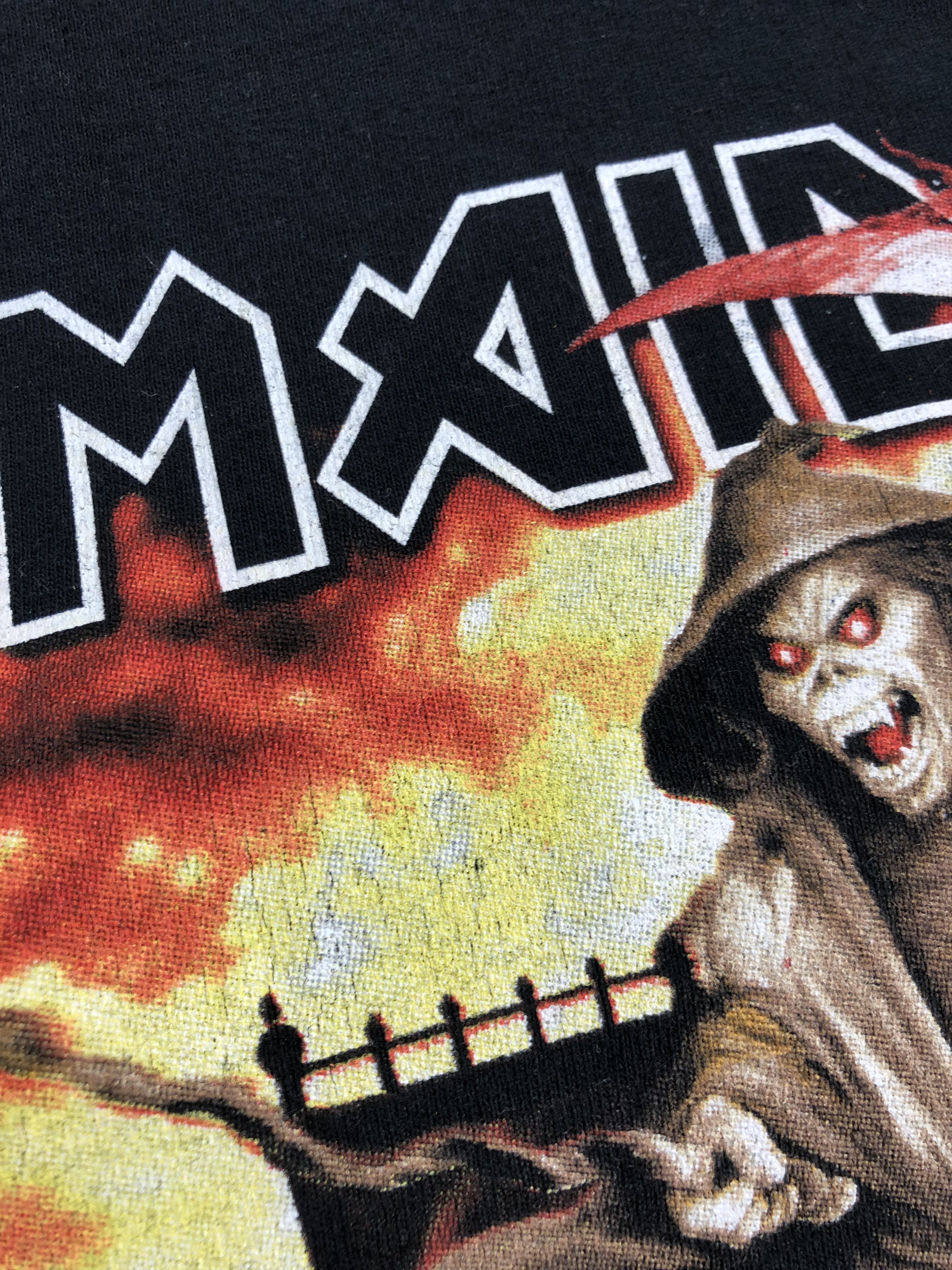 Band Tees Vintage 2005 Iron Maiden (Judas Priest Black Sabbath AC/DC) Size US M / EU 48-50 / 2 - 4 Thumbnail