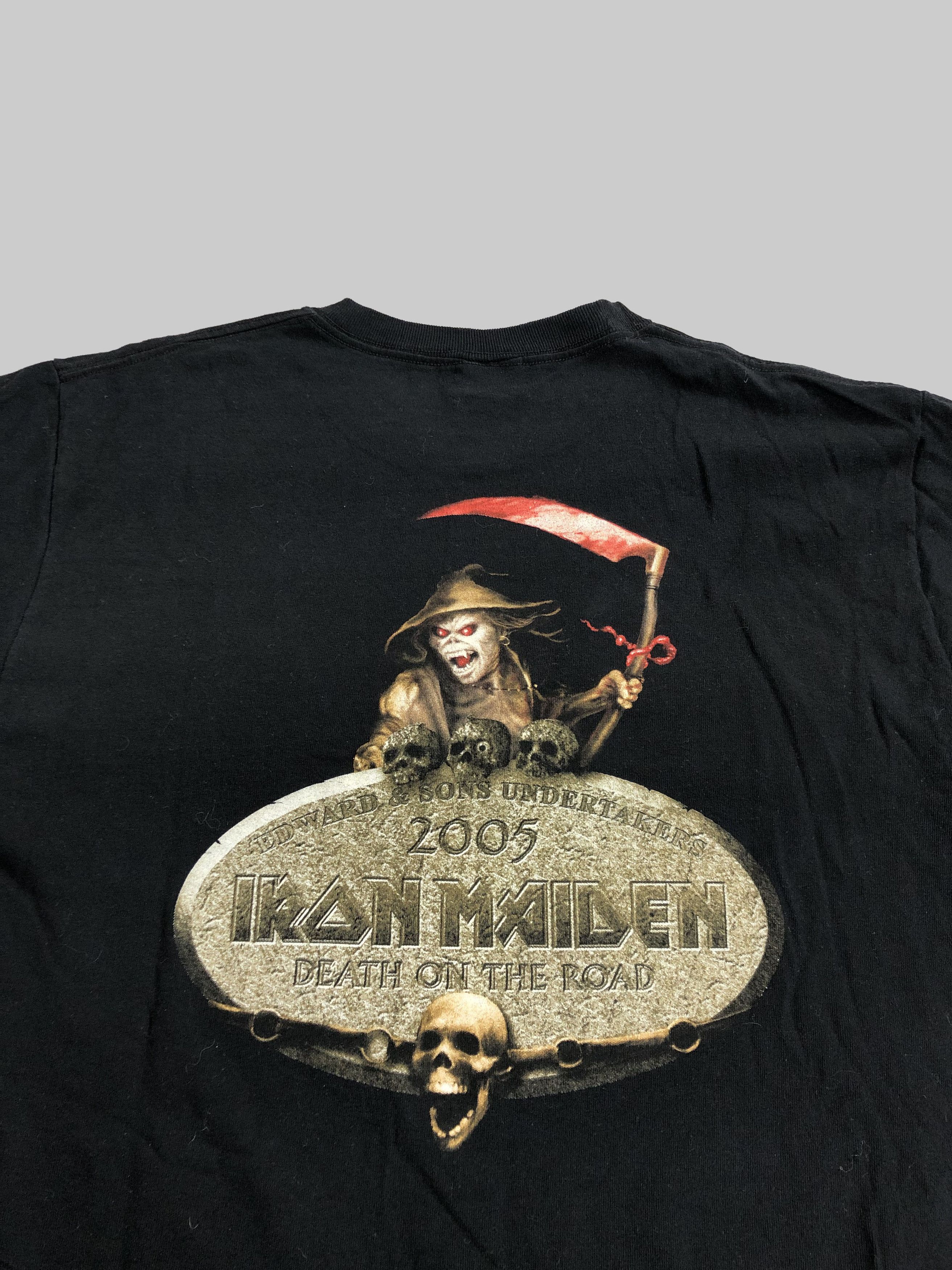 Band Tees Vintage 2005 Iron Maiden (Judas Priest Black Sabbath AC/DC) Size US M / EU 48-50 / 2 - 7 Thumbnail