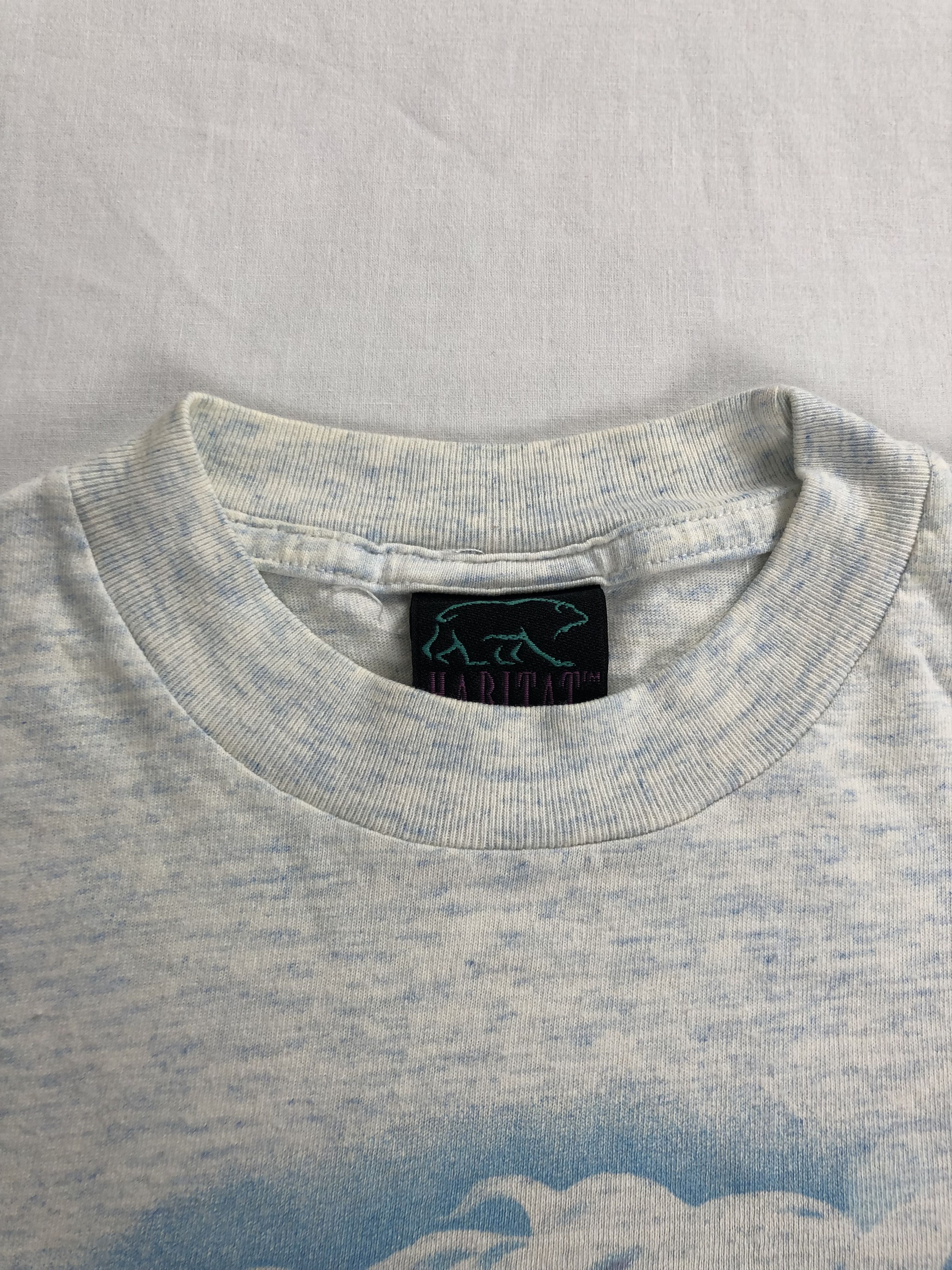 Vintage Vintage 1997 Habitat Horse XCVII t-shirt (Wolf Eagles) Size US S / EU 44-46 / 1 - 14 Thumbnail