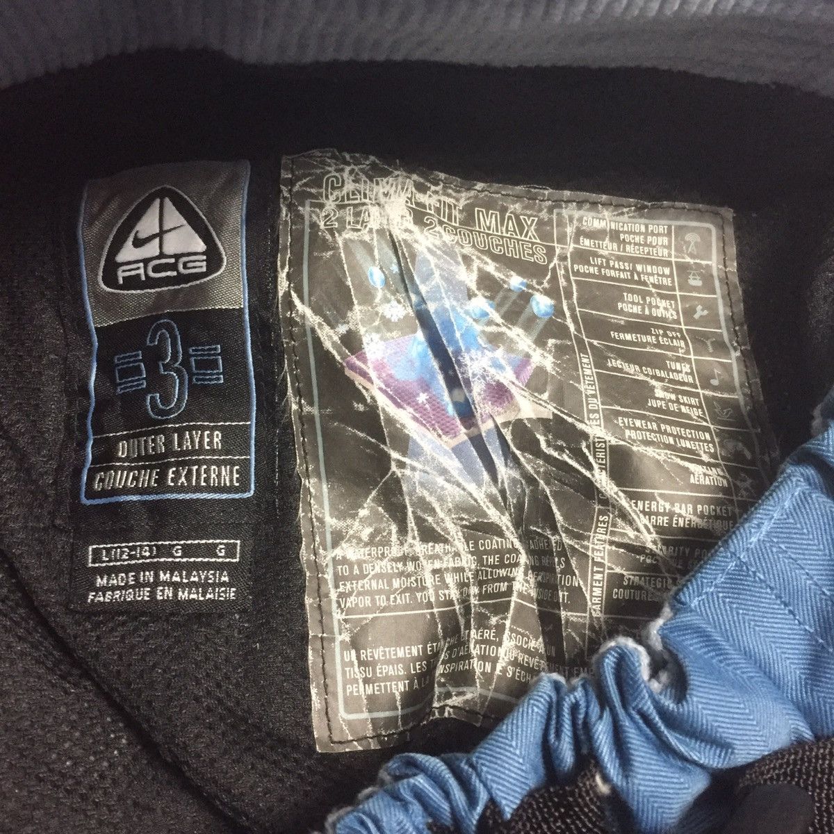 Nike ACG Nike ACG Ski Wear String waist pants Size US 29 - 3 Thumbnail