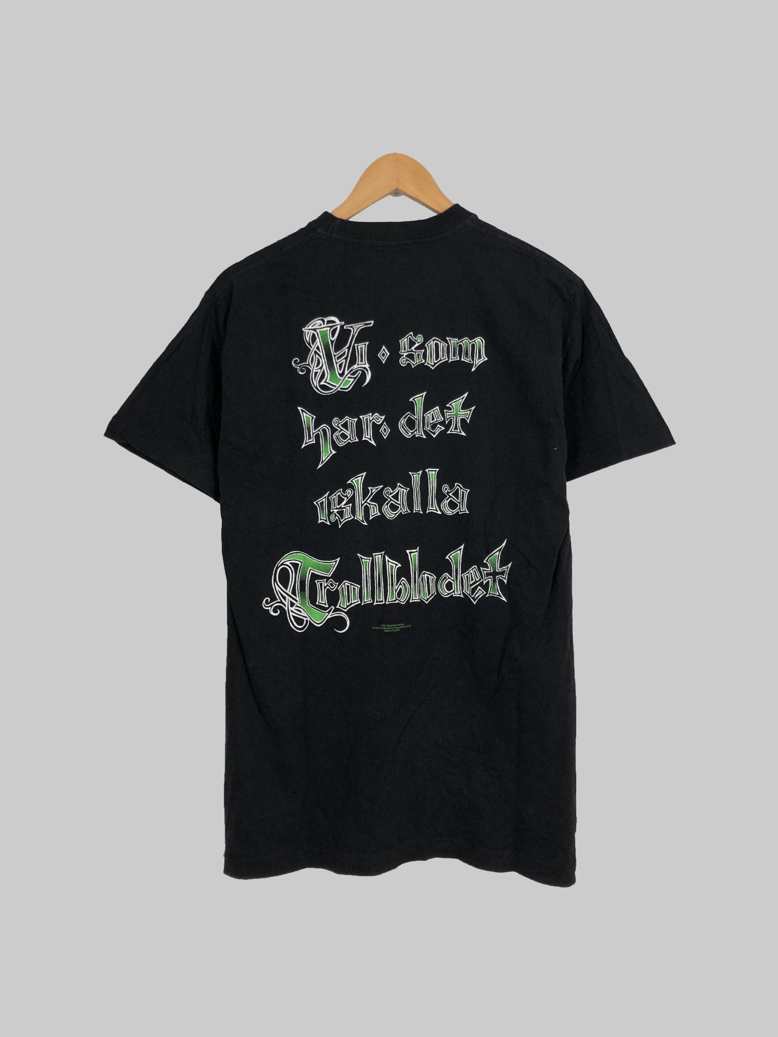 Band Tees Vintage 2004 Finntroll (Napalm Death Cannibal Corpse) Size US M / EU 48-50 / 2 - 2 Thumbnail