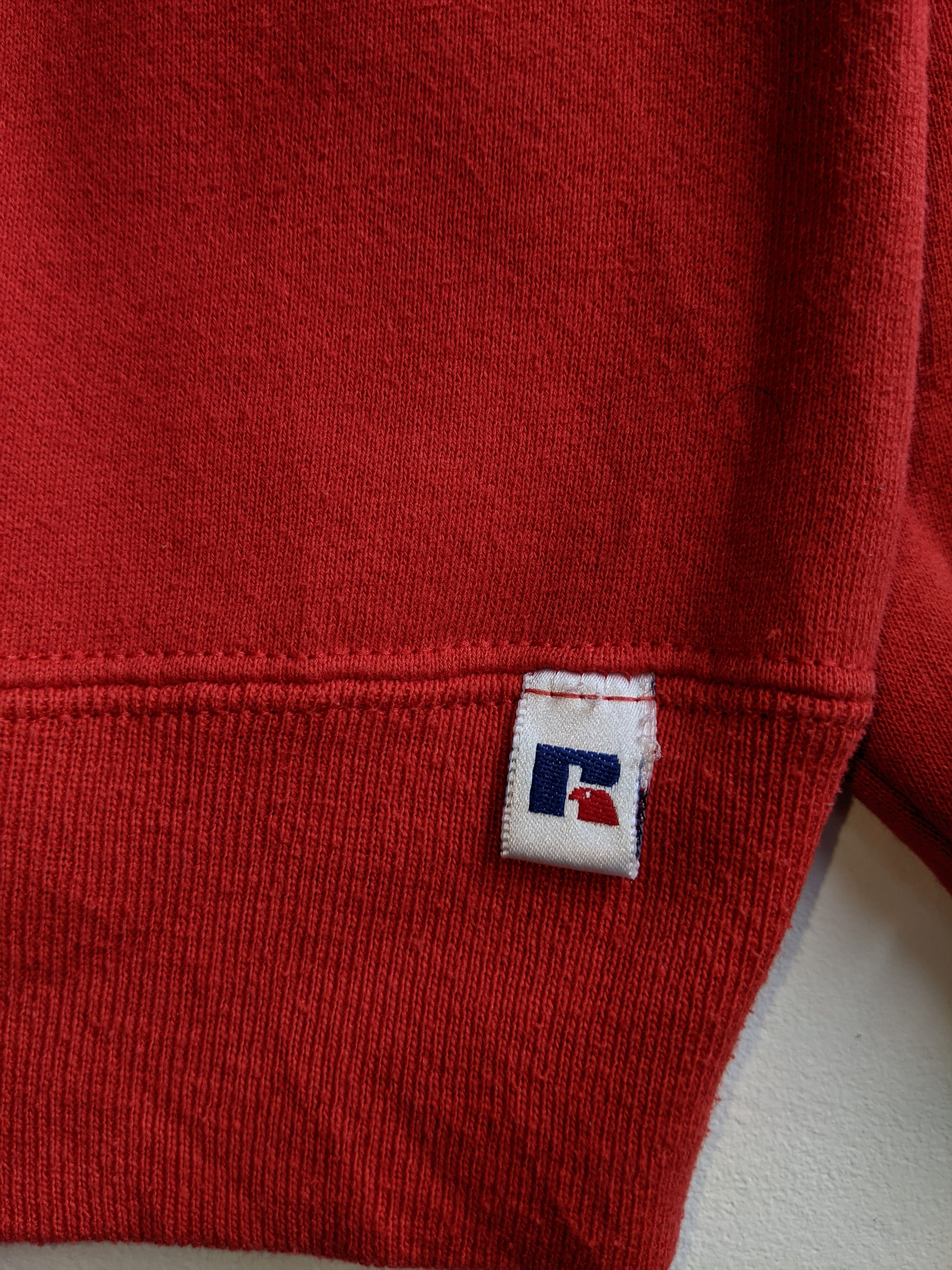 Jerzees × Vintage Vintage 90s Wisconsin University Sweatshirt Size US L / EU 52-54 / 3 - 4 Thumbnail
