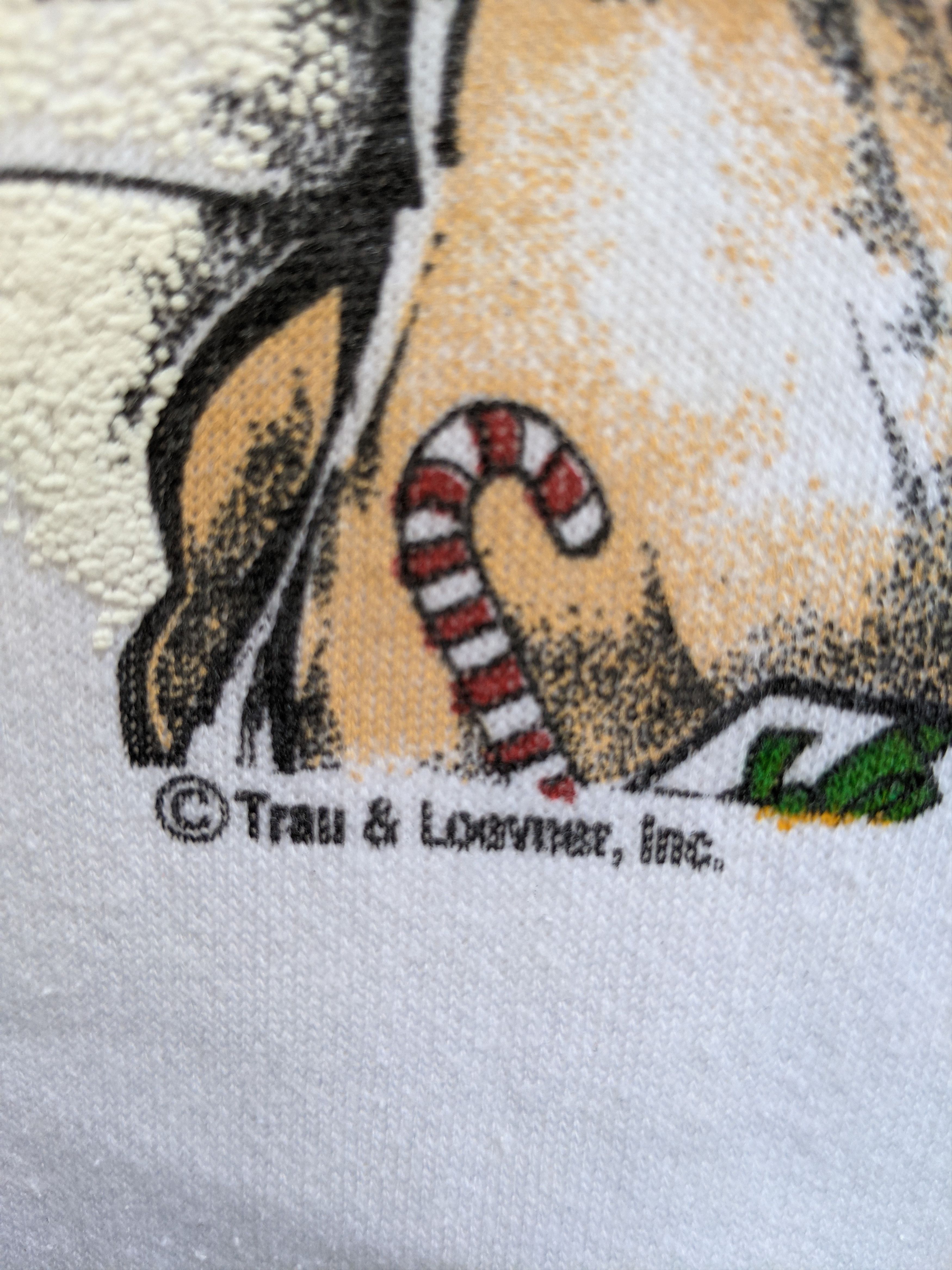 Vintage Vintage Merry Christmas Big Print Sweatshirt Size US M / EU 48-50 / 2 - 4 Thumbnail