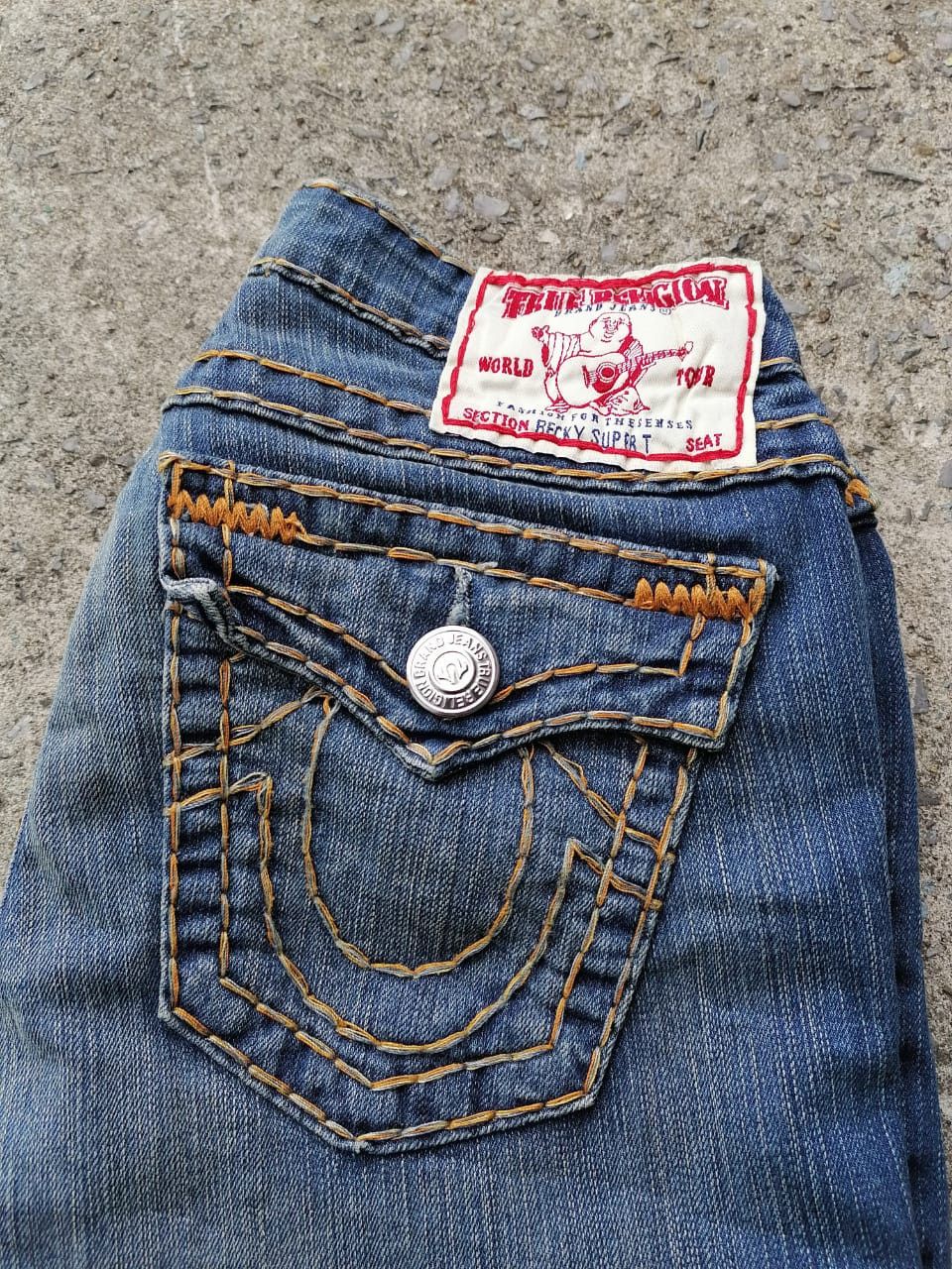 True Religion True Religion Becky Super T Denim Jeans Size 28" / US 6 / IT 42 - 4 Thumbnail