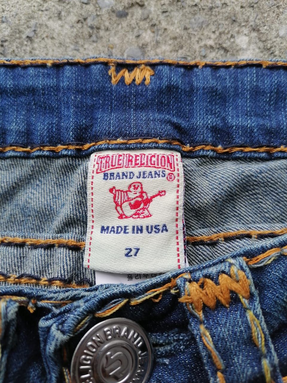 True Religion True Religion Becky Super T Denim Jeans Size 28" / US 6 / IT 42 - 2 Thumbnail
