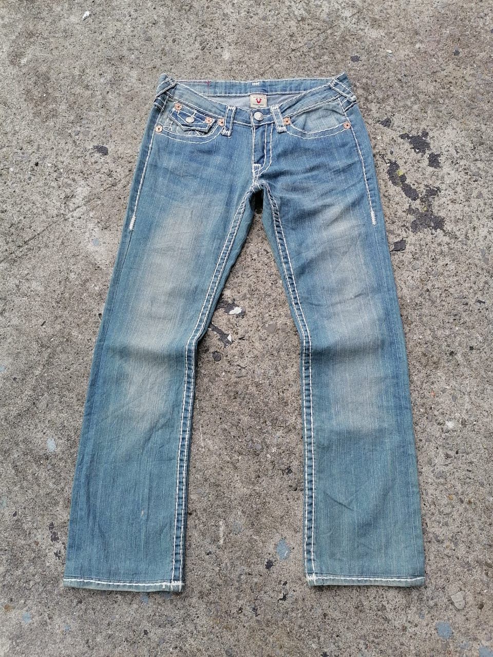 True Religion True Religion Billy Super T Denim Jeans Size US 31 - 1 Thumbnail