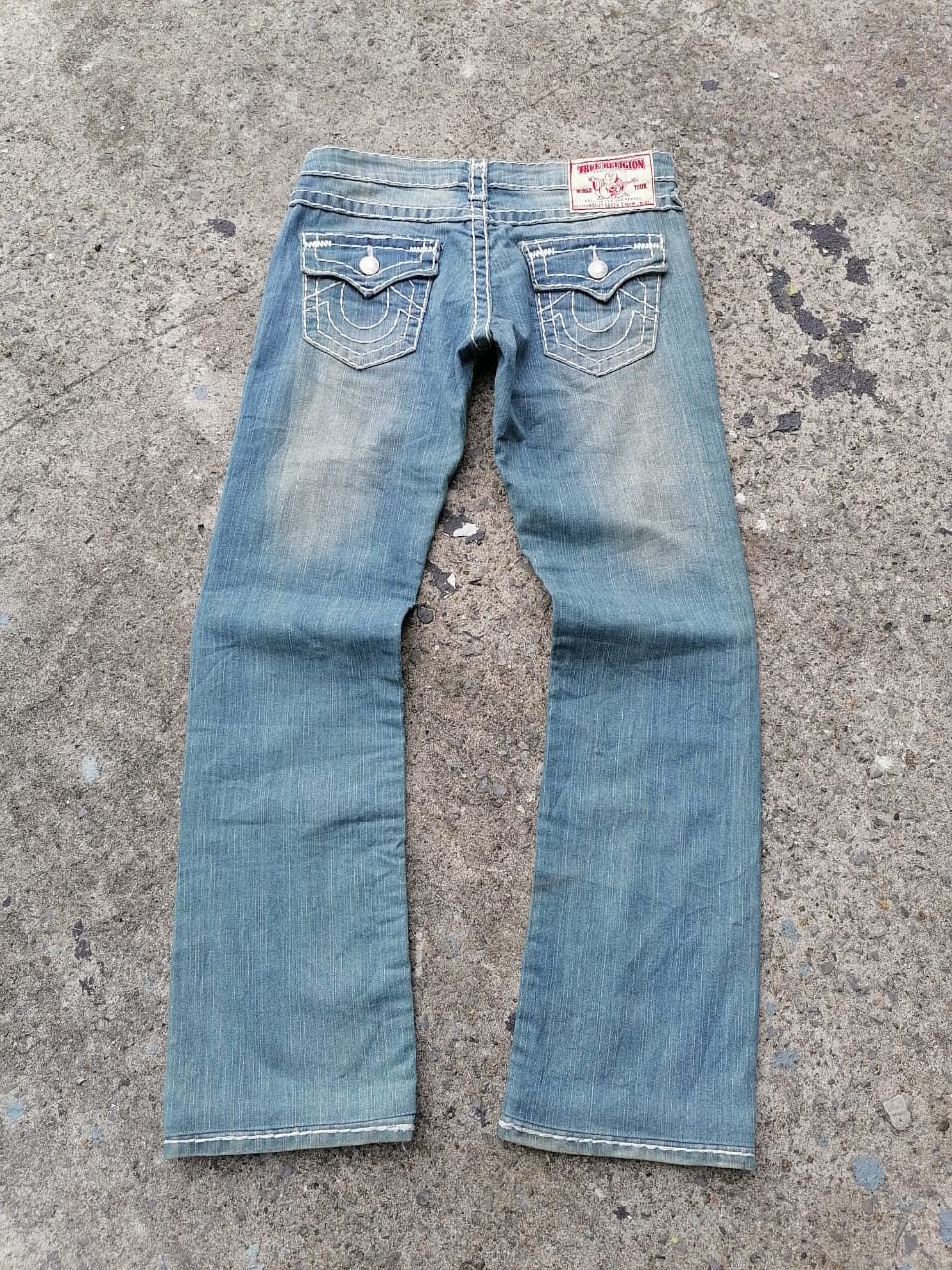 True Religion True Religion Billy Super T Denim Jeans Size US 31 - 2 Thumbnail