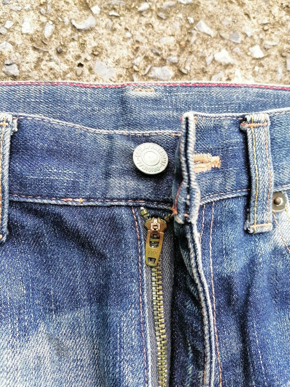 Japanese Brand Soul Of Freedom The Made In Heaven Denim Jeans Size US 32 / EU 48 - 2 Thumbnail