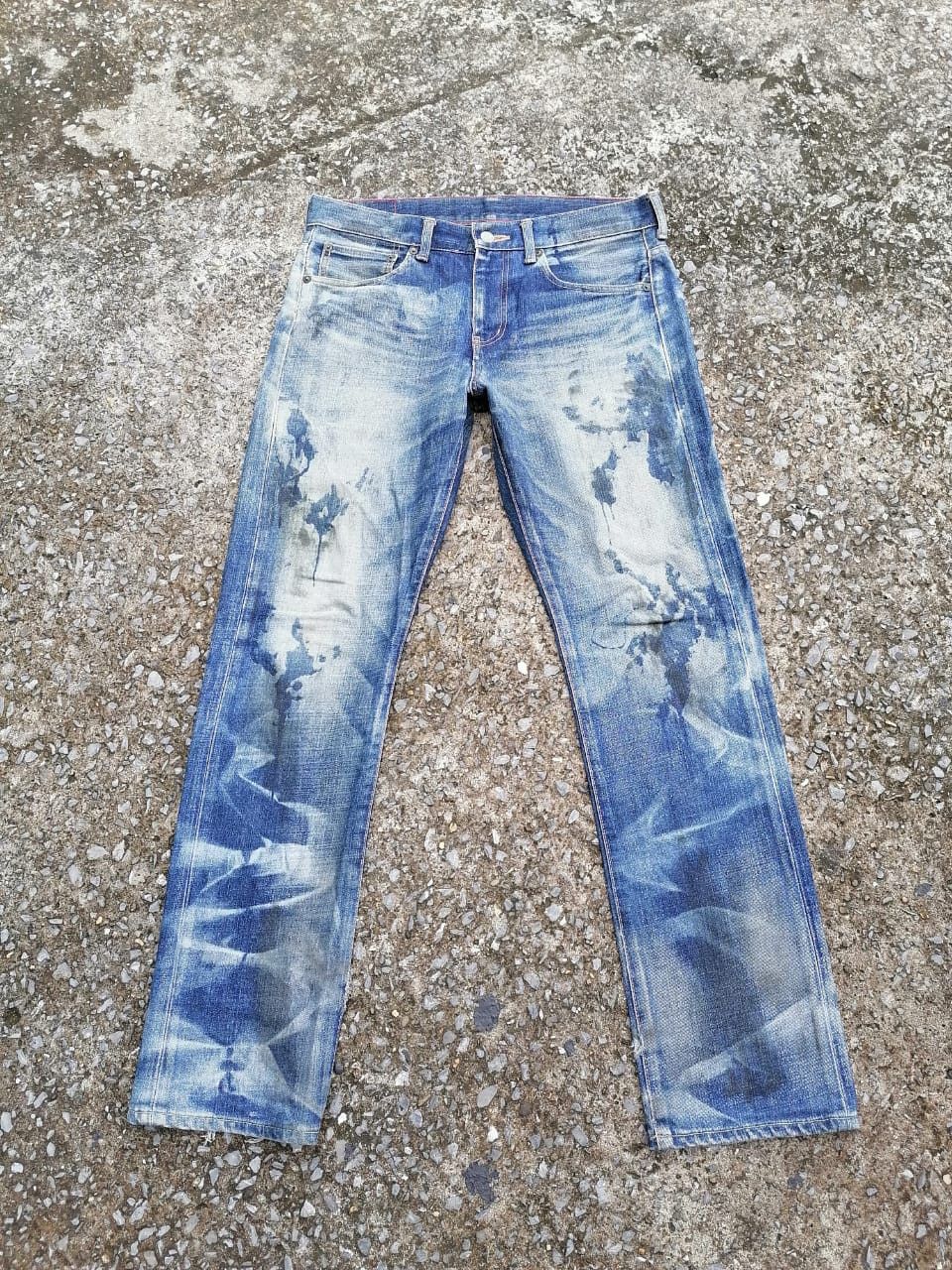 Japanese Brand Soul Of Freedom The Made In Heaven Denim Jeans Size US 32 / EU 48 - 1 Thumbnail