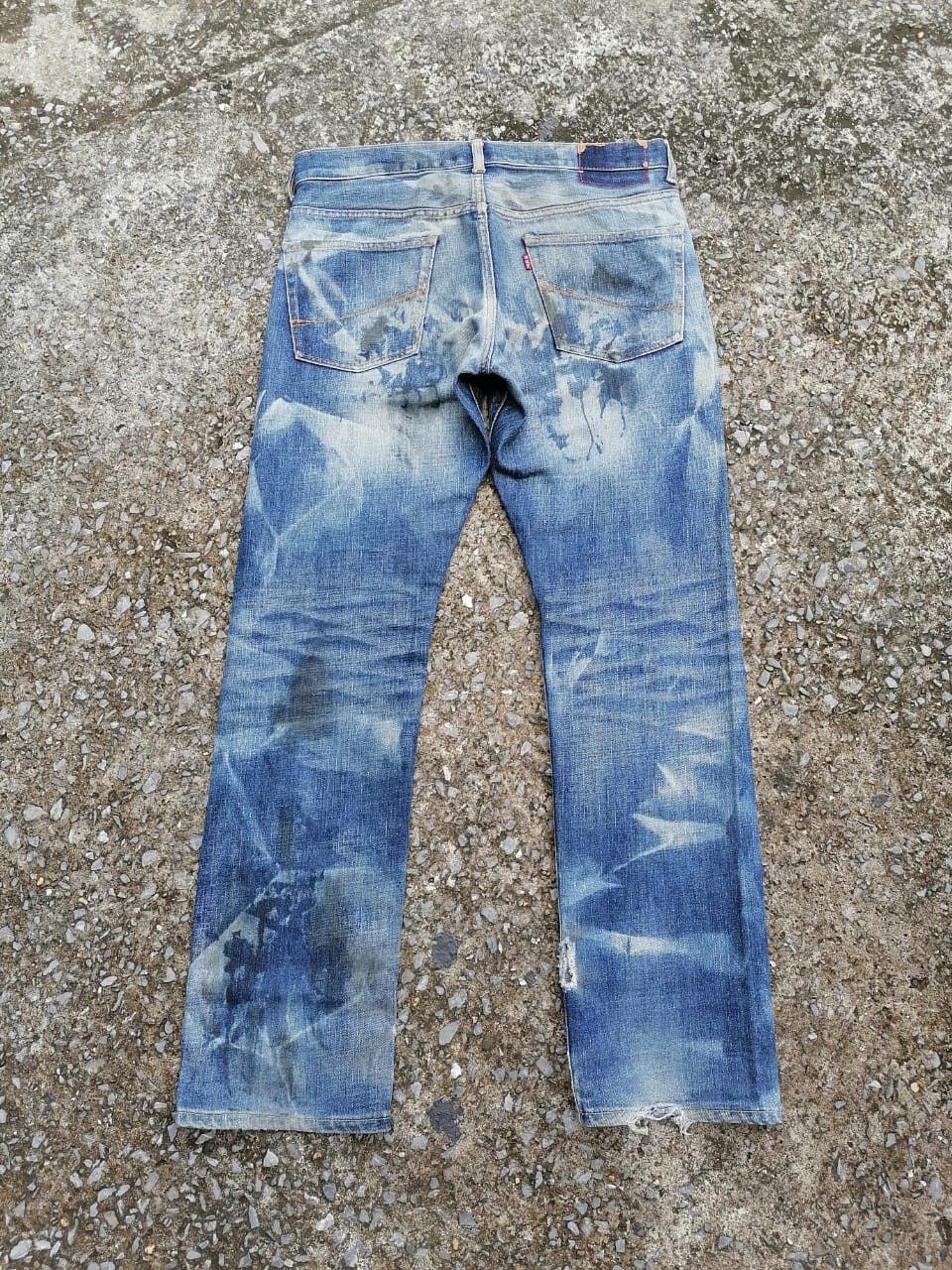 Japanese Brand Soul Of Freedom The Made In Heaven Denim Jeans Size US 32 / EU 48 - 4 Thumbnail
