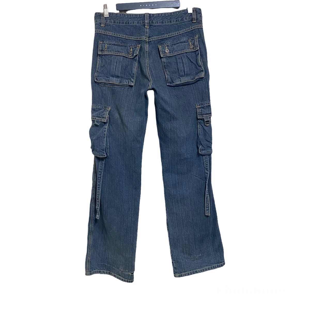Japanese Brand Japanese Brand Carven Denim Cargo Pants Bondage Size US 32 / EU 48 - 2 Thumbnail