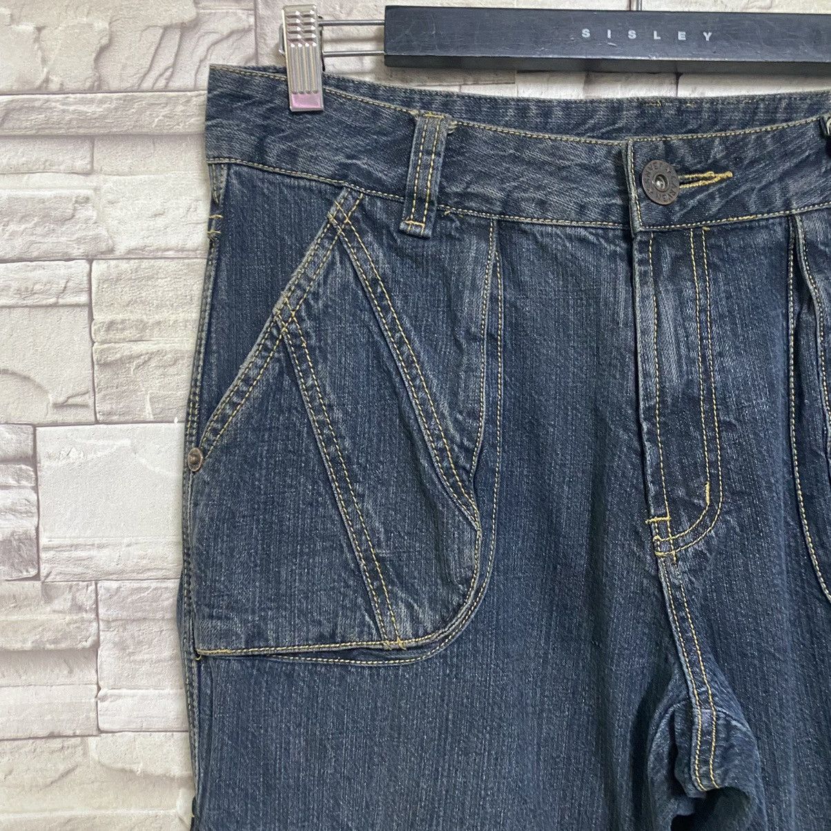 Japanese Brand Japanese Brand Carven Denim Cargo Pants Bondage Size US 32 / EU 48 - 6 Thumbnail
