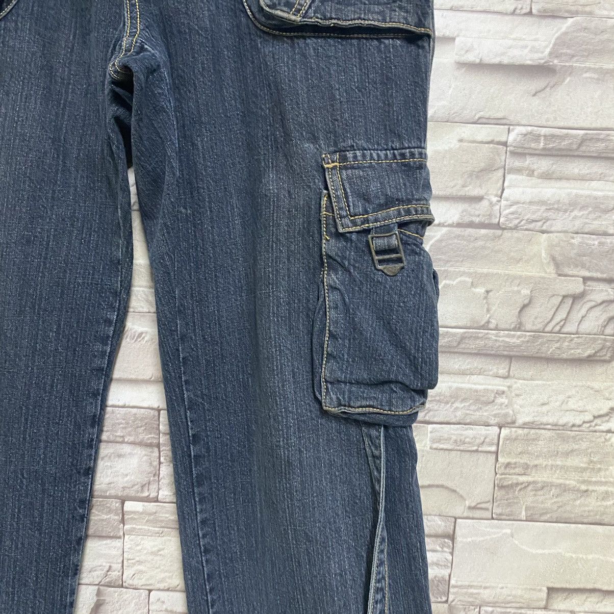 Japanese Brand Japanese Brand Carven Denim Cargo Pants Bondage Size US 32 / EU 48 - 9 Thumbnail