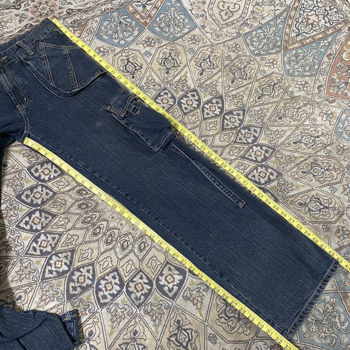 Japanese Brand Japanese Brand Carven Denim Cargo Pants Bondage Size US 32 / EU 48 - 20 Thumbnail