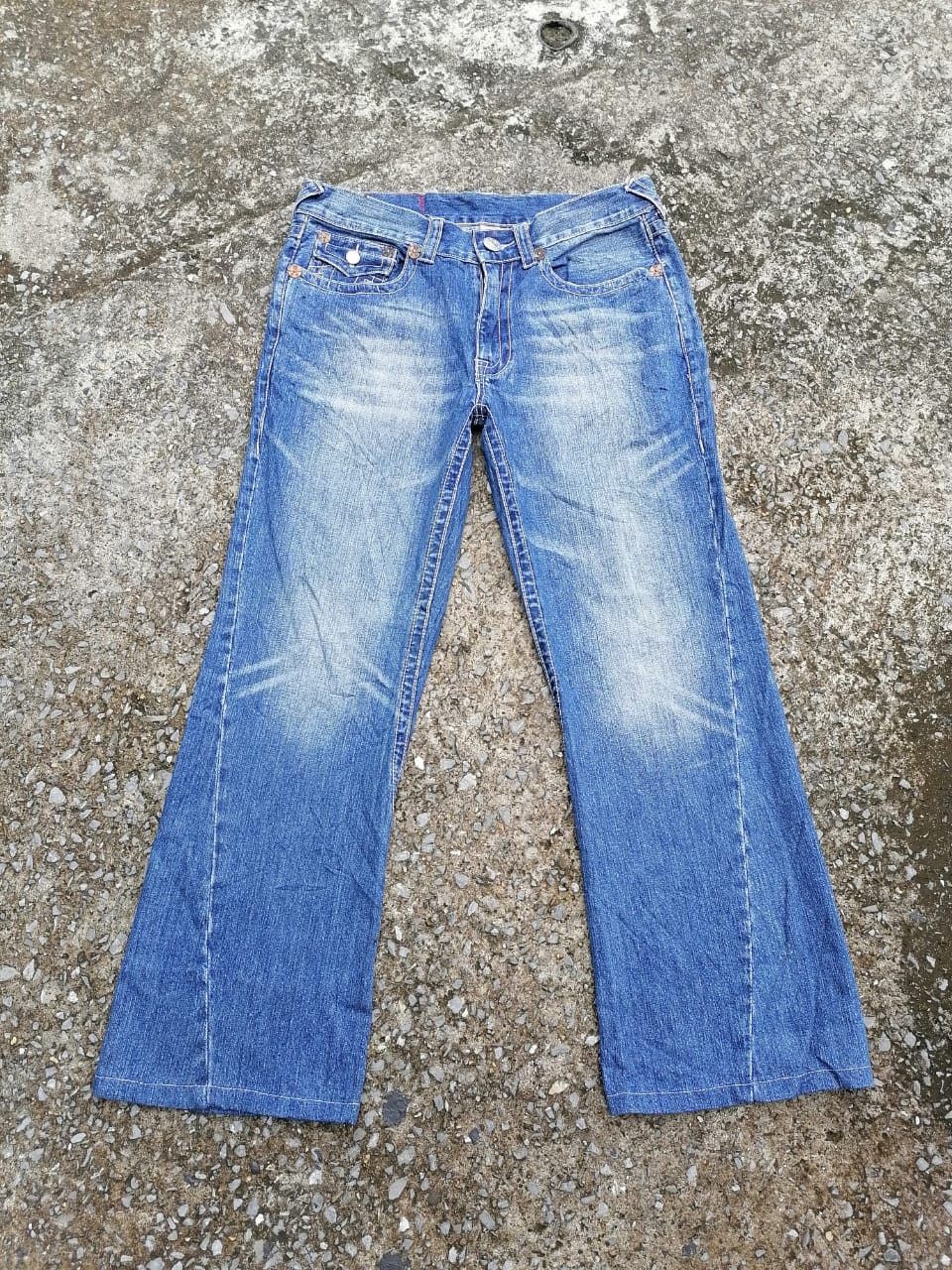 True Religion True Religion Bobby Big T Denim Jeans l Size US 35 - 1 Thumbnail