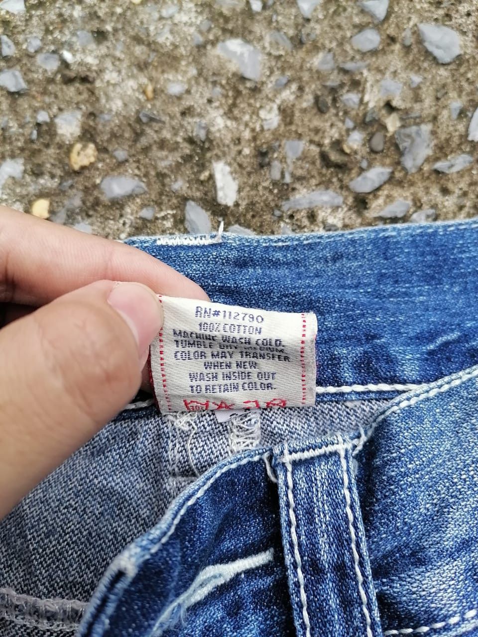 True Religion True Religion Bobby Big T Denim Jeans l Size US 35 - 5 Thumbnail