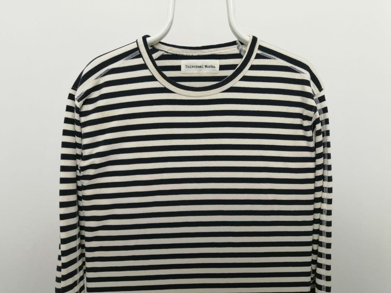 Universal Works Universal works waffle stripe knit sweater Size US M / EU 48-50 / 2 - 2 Thumbnail