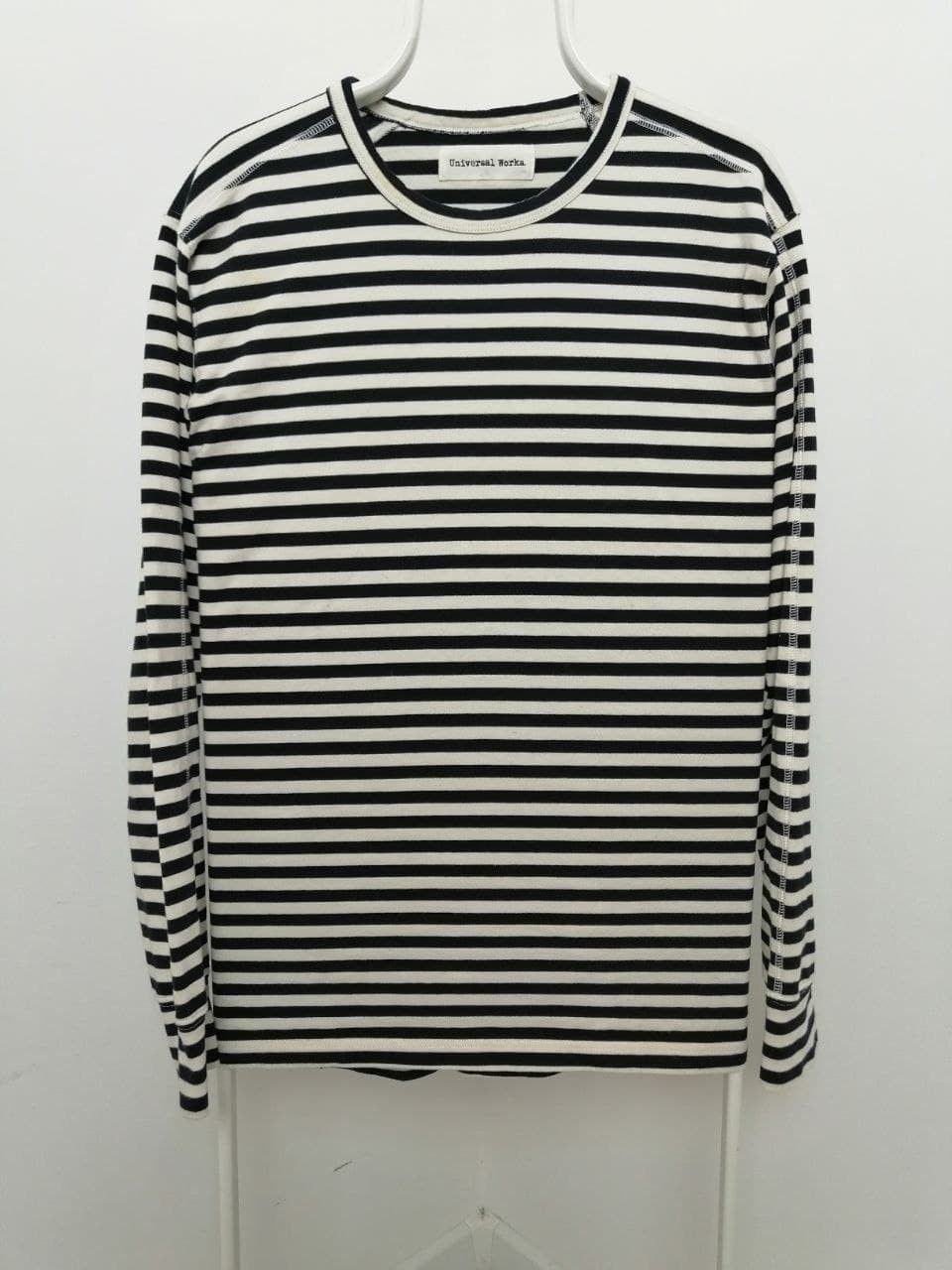 Universal Works Universal works waffle stripe knit sweater Size US M / EU 48-50 / 2 - 1 Thumbnail