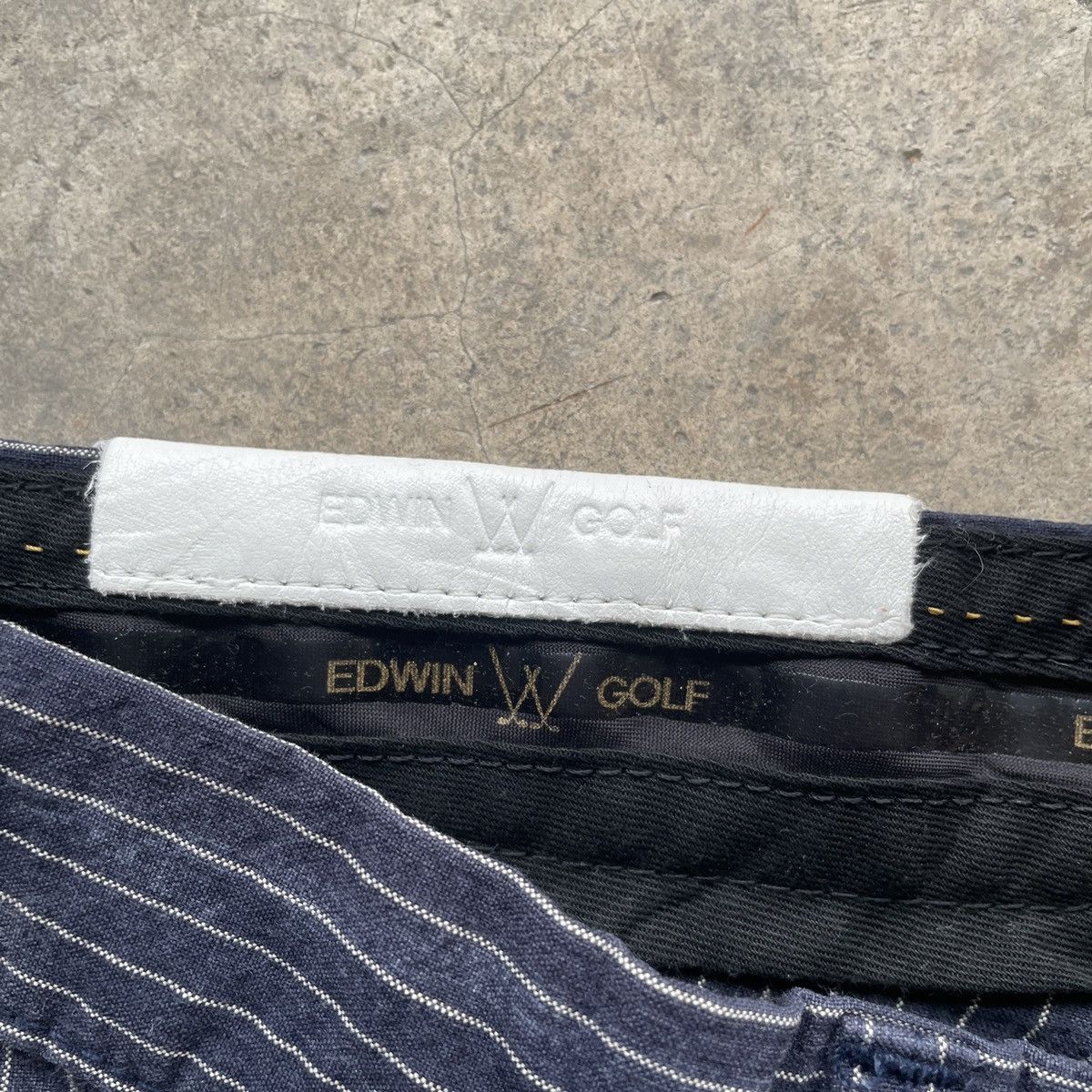 Edwin × Japanese Brand × Purple 9 Pocket🔥 Vintage Edwin Golf Faded Striped Cargo Pants W31 Size US 31 - 8 Thumbnail