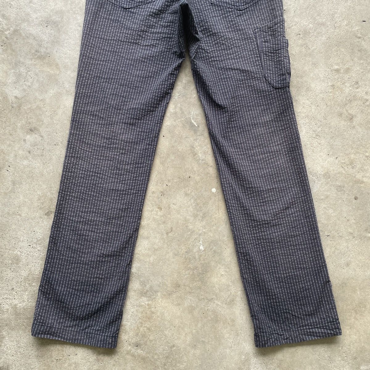 Edwin × Japanese Brand × Purple 9 Pocket🔥 Vintage Edwin Golf Faded Striped Cargo Pants W31 Size US 31 - 12 Thumbnail