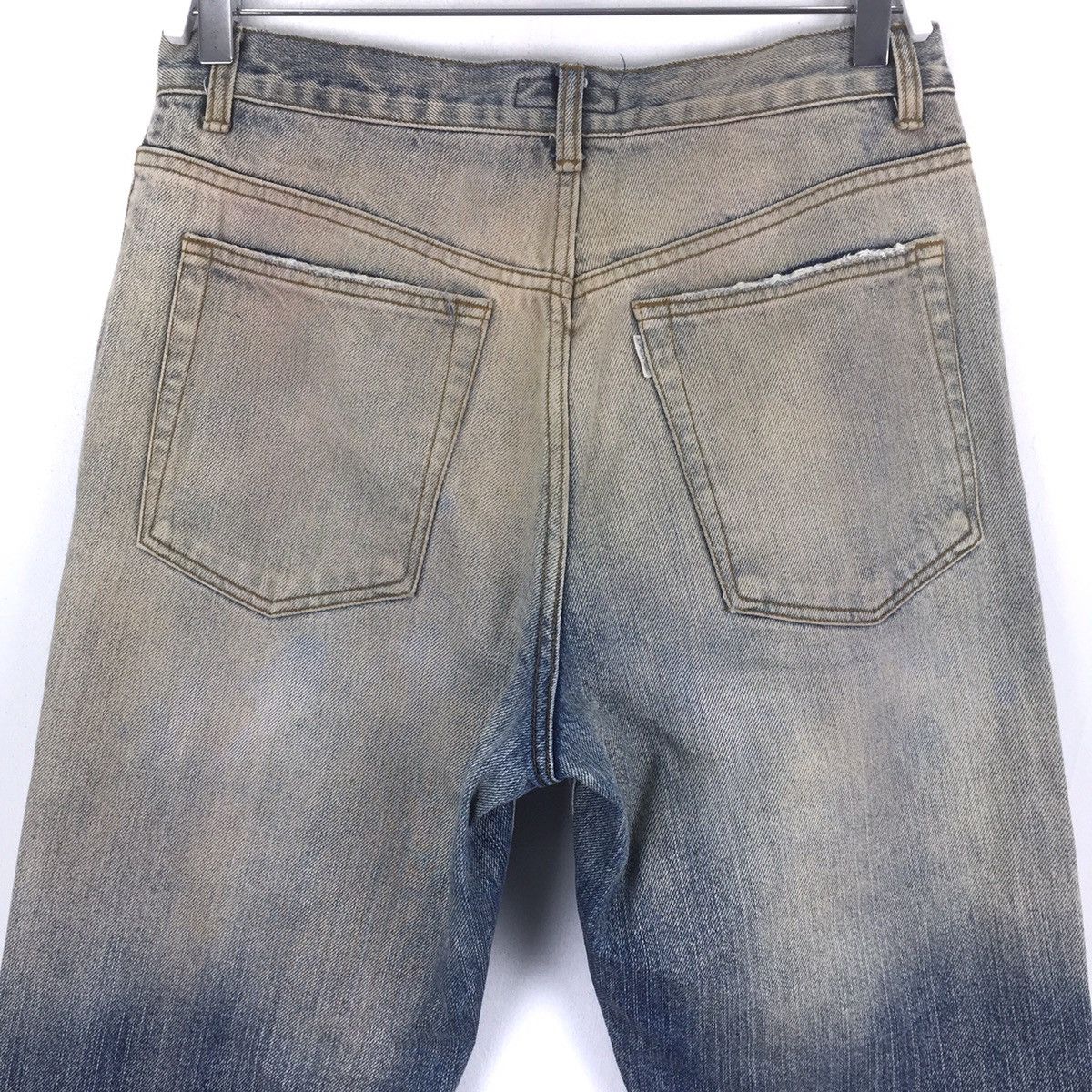Japanese Brand 🔥M13 Joge martin distressed jeans nice design Size US 32 / EU 48 - 5 Thumbnail
