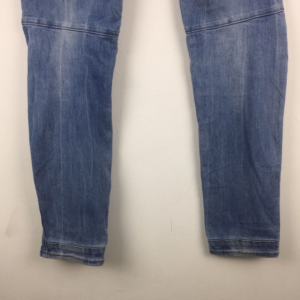 G-Star G-Star RAW biker denim skinny jeans like balmain biker jean Size US 29 - 2 Thumbnail