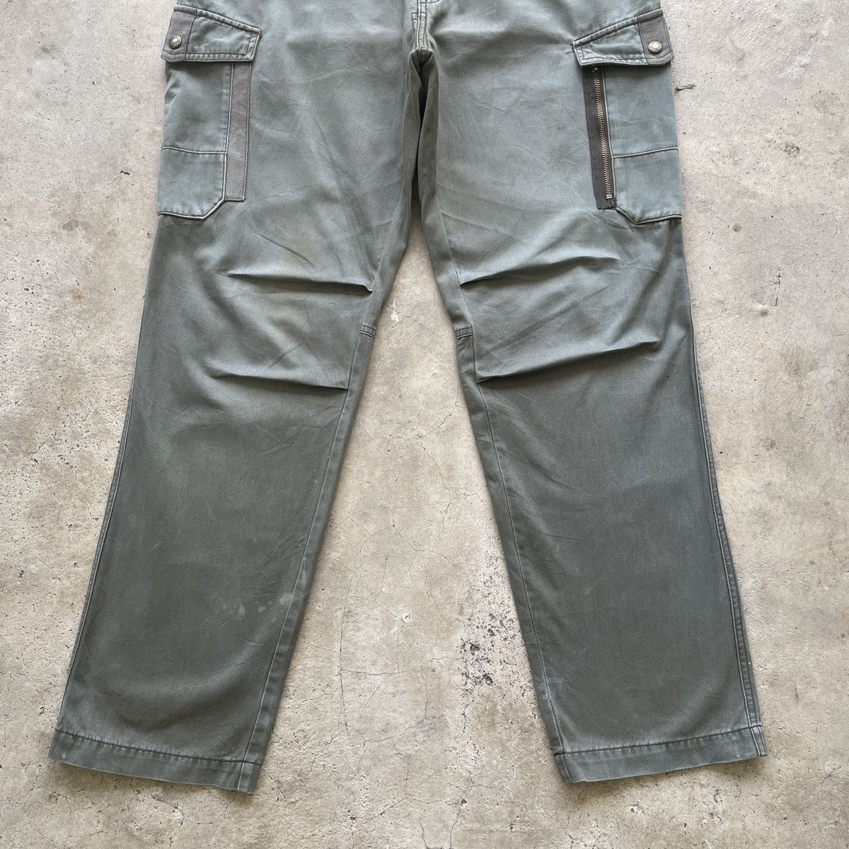 Vintage Vintage Azito Faded/Stain/Dirty Tactical Cargo Pants W34 Size US 34 / EU 50 - 3 Thumbnail