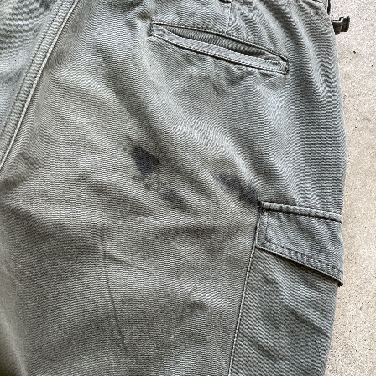 Vintage Vintage Azito Faded/Stain/Dirty Tactical Cargo Pants W34 Size US 34 / EU 50 - 10 Thumbnail