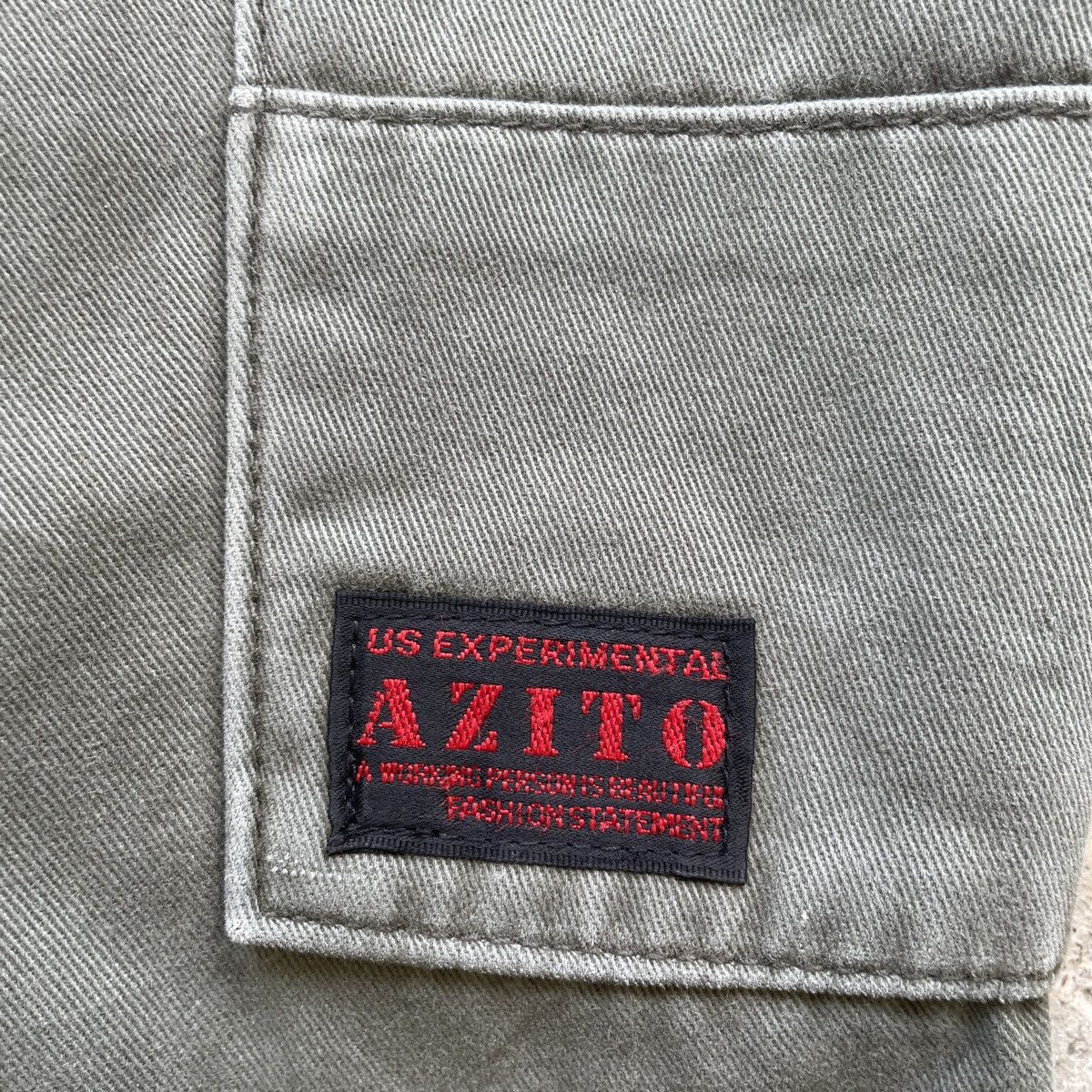 Vintage Vintage Azito Faded/Stain/Dirty Tactical Cargo Pants W34 Size US 34 / EU 50 - 9 Thumbnail