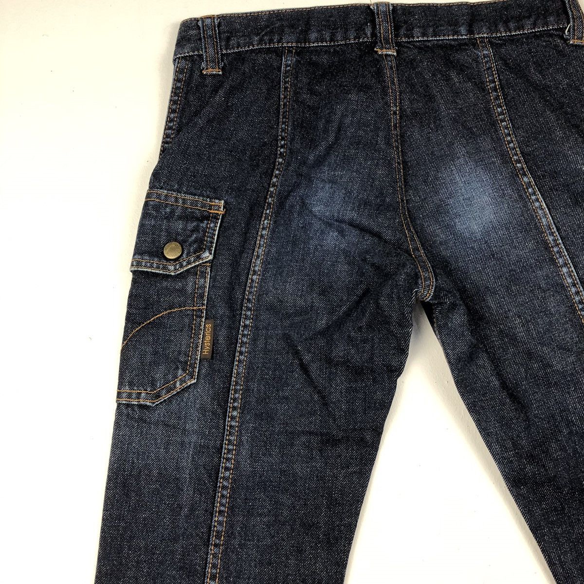 Hysteric Glamour × Japanese Brand Vintage hysteric glamour jeans 3/4 tactical pocket Size 28" / US 6 / IT 42 - 10 Thumbnail