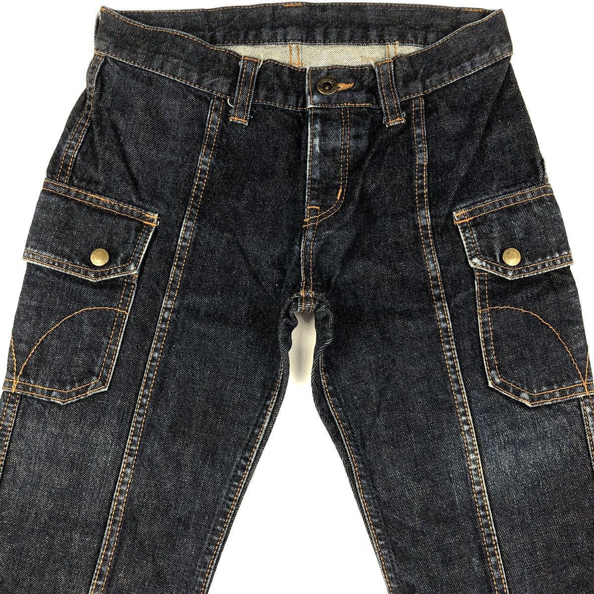 Hysteric Glamour × Japanese Brand Vintage hysteric glamour jeans 3/4 tactical pocket Size 28" / US 6 / IT 42 - 2 Thumbnail