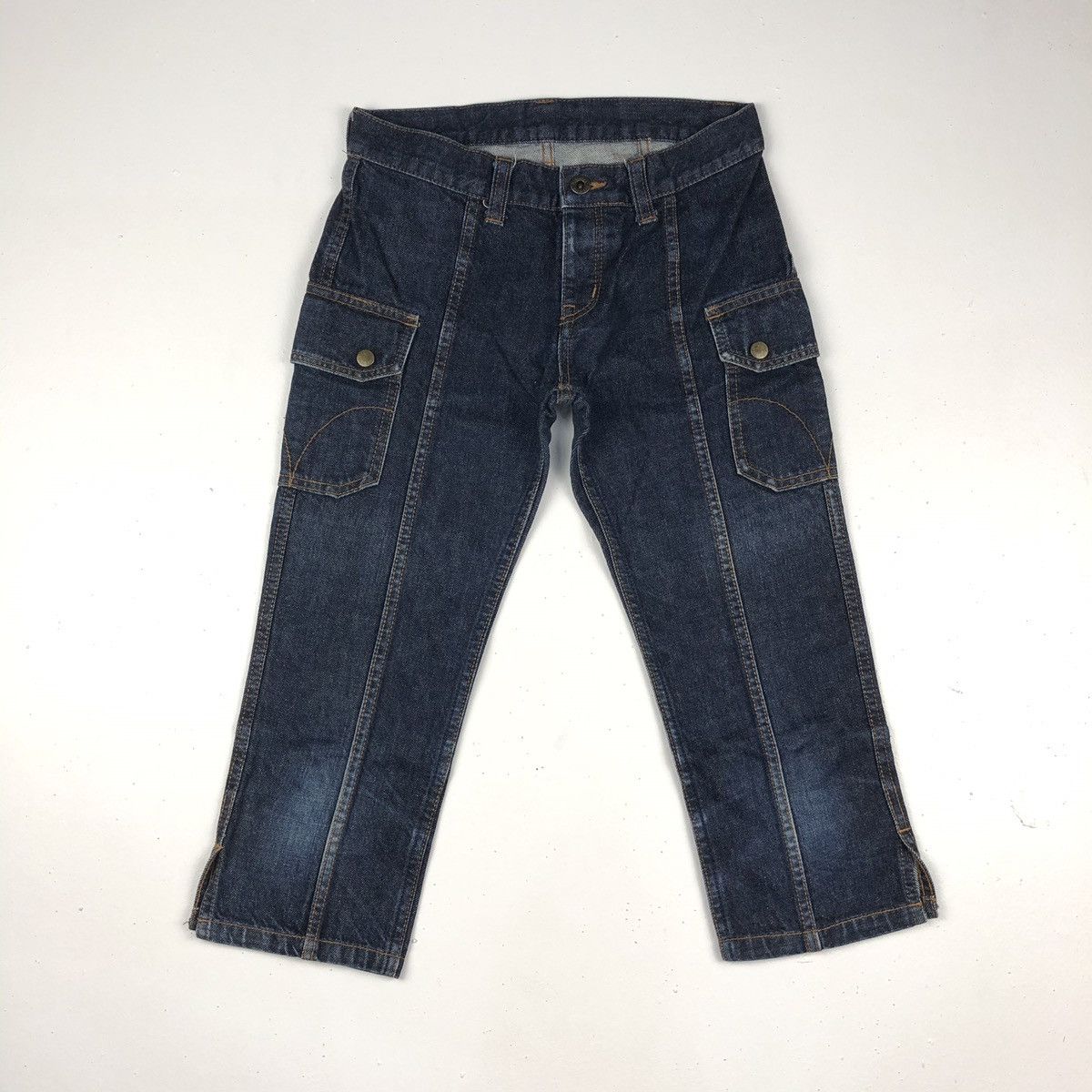 Hysteric Glamour × Japanese Brand Vintage hysteric glamour jeans 3/4 tactical pocket Size 28" / US 6 / IT 42 - 1 Thumbnail