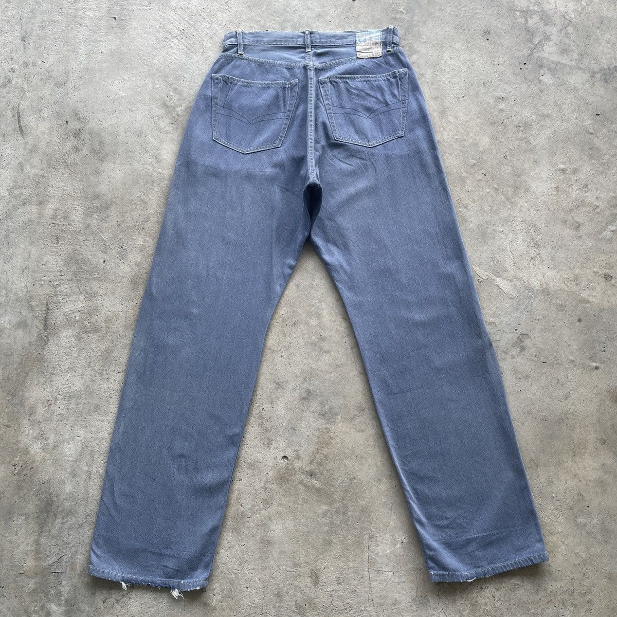 Japanese Brand Vintage Motor Oil Faded Blue Trousers Casual Pants W30 Size US 30 / EU 46 - 14 Thumbnail