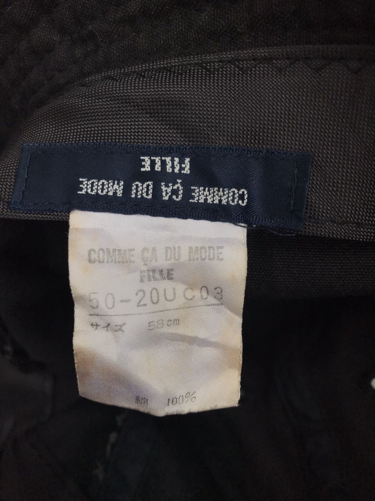 Vintage Vintage Comme Ca Du Mode Bucket Hat Size ONE SIZE - 7 Thumbnail