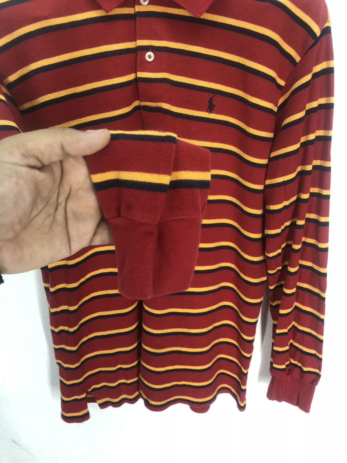 Polo Ralph Lauren Polo Ralph Lauren Stripes Long Sleeve Shirts Size US XL / EU 56 / 4 - 5 Thumbnail