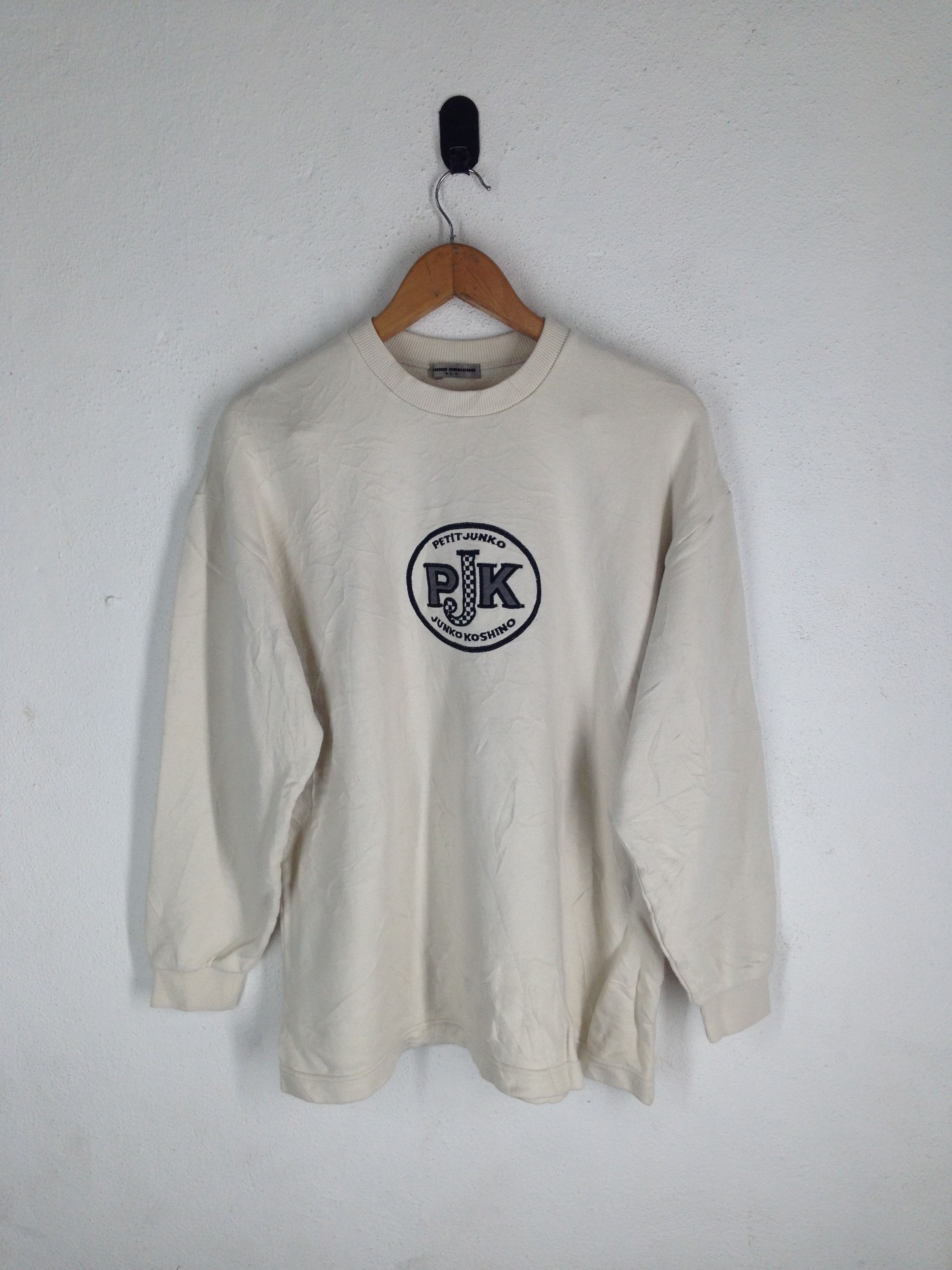 Japanese Brand × Vintage Junko Koshino PJK Petit Junko Sweatshirt – Made in Japan Size US L / EU 52-54 / 3 - 1 Thumbnail