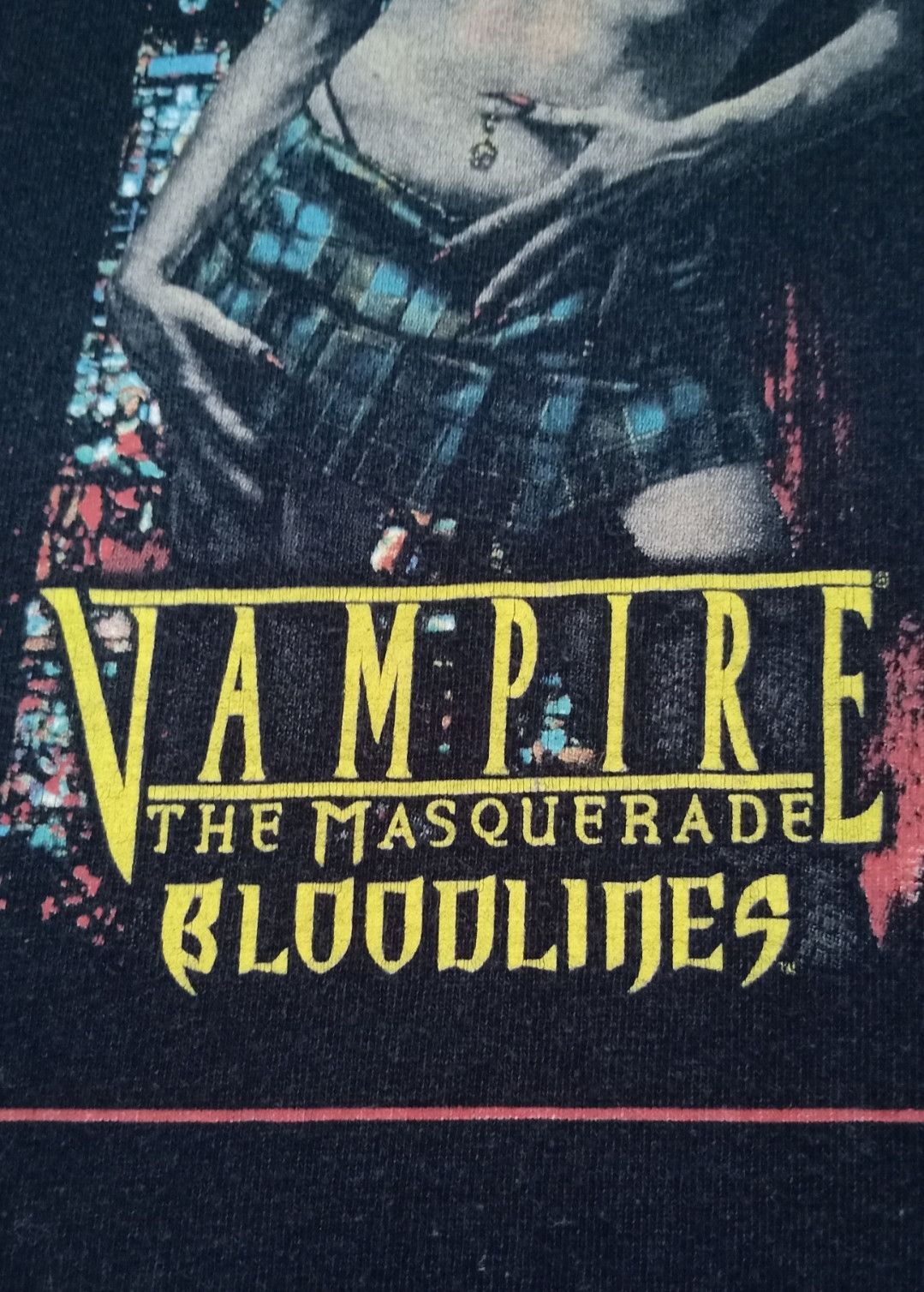 The Game Vintage Vampire the Masquerade Bloodlines GameStop T-shirt Size US XL / EU 56 / 4 - 8 Thumbnail
