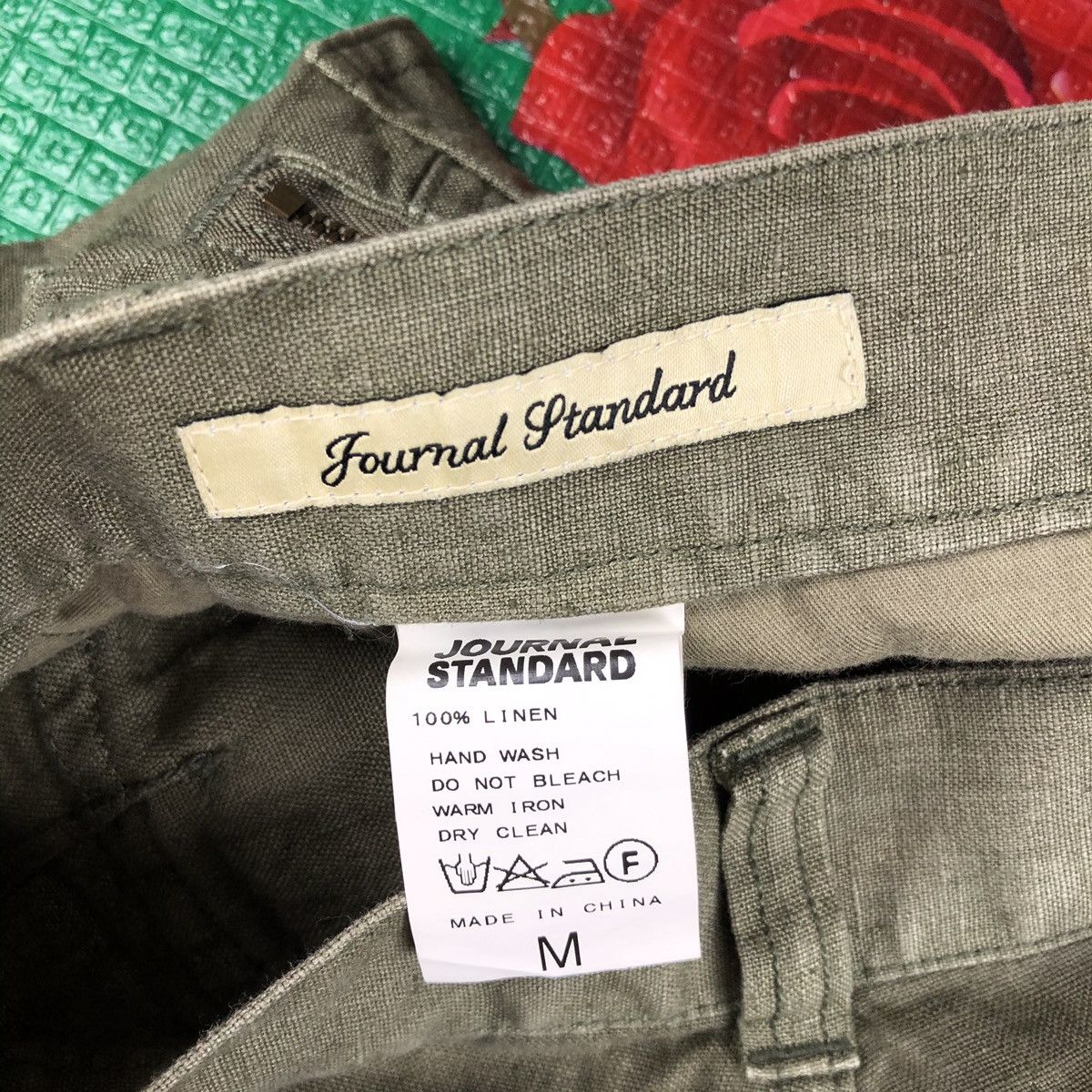 Japanese Brand × Journal Standard Jurnal standard cargo pants pocket 100% hemp army style Size US 32 / EU 48 - 6 Thumbnail