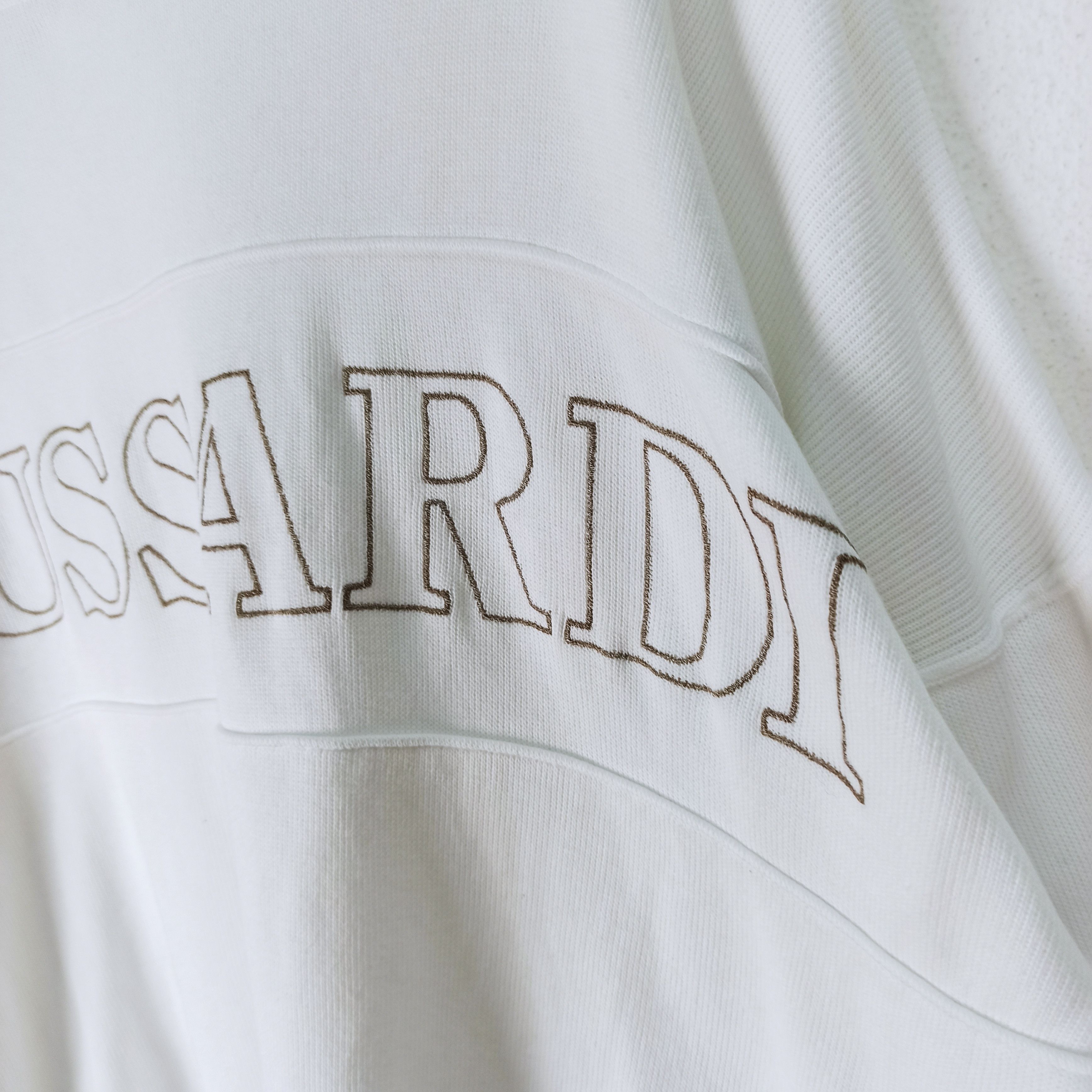 Trussardi 🔥STEALS🔥 Trussardi White Sweatshirt Big Logo Size US L / EU 52-54 / 3 - 5 Thumbnail
