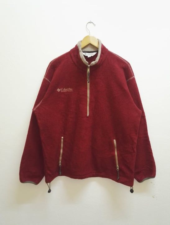 Columbia 🔥STEALS🔥 Rare Columbia Usa Fleece Half Zipper Size US M / EU 48-50 / 2 - 1 Thumbnail