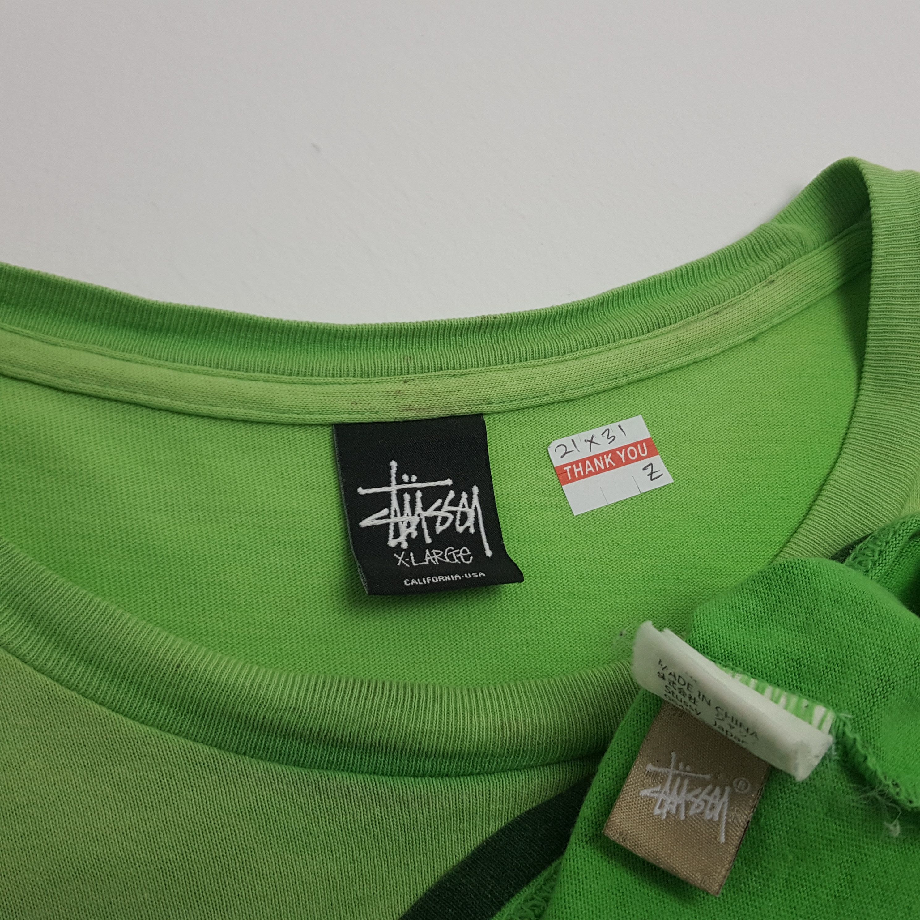 Stussy × Vintage Vintage STÜSSY big logo nice design t-shirt Size US L / EU 52-54 / 3 - 6 Thumbnail