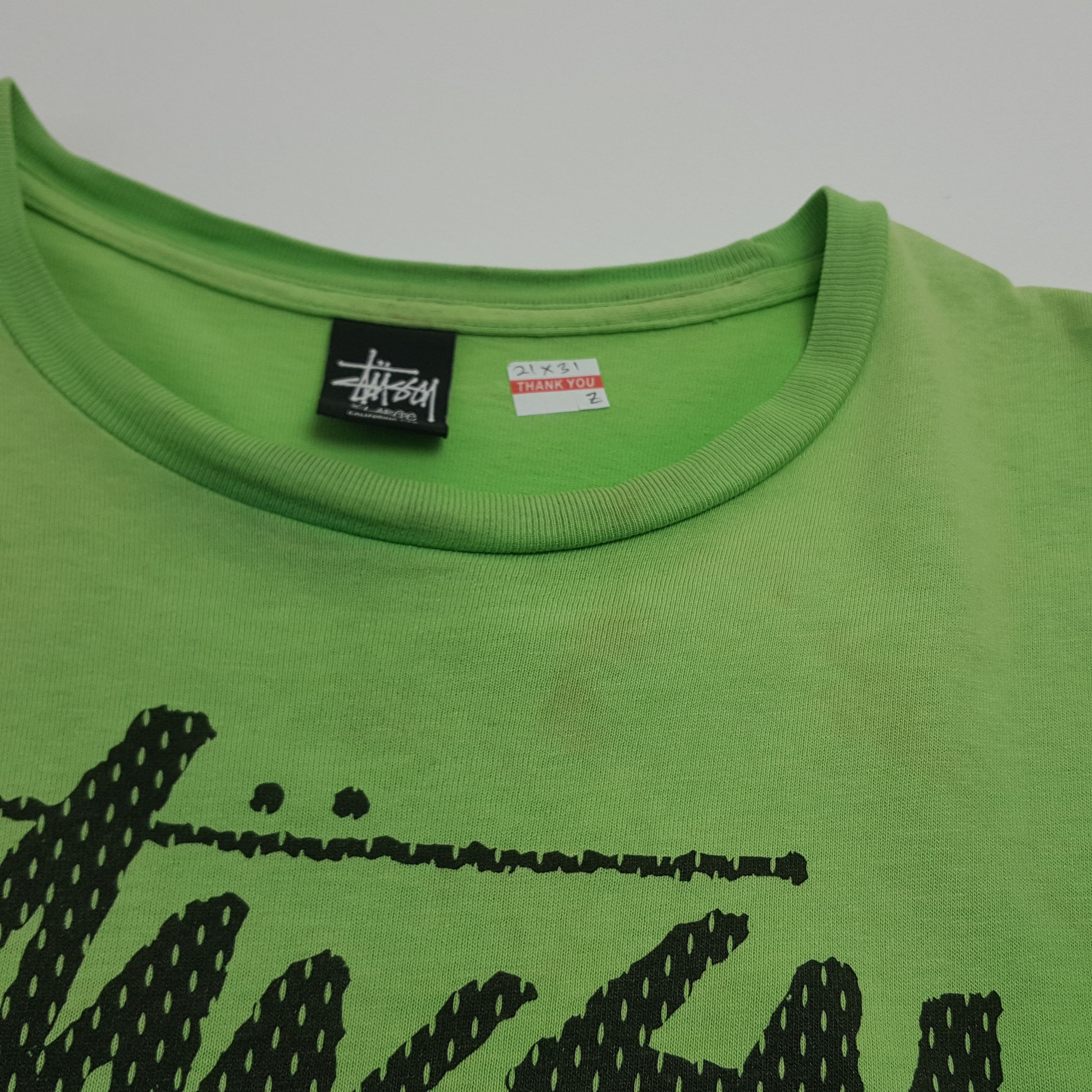 Stussy × Vintage Vintage STÜSSY big logo nice design t-shirt Size US L / EU 52-54 / 3 - 7 Thumbnail