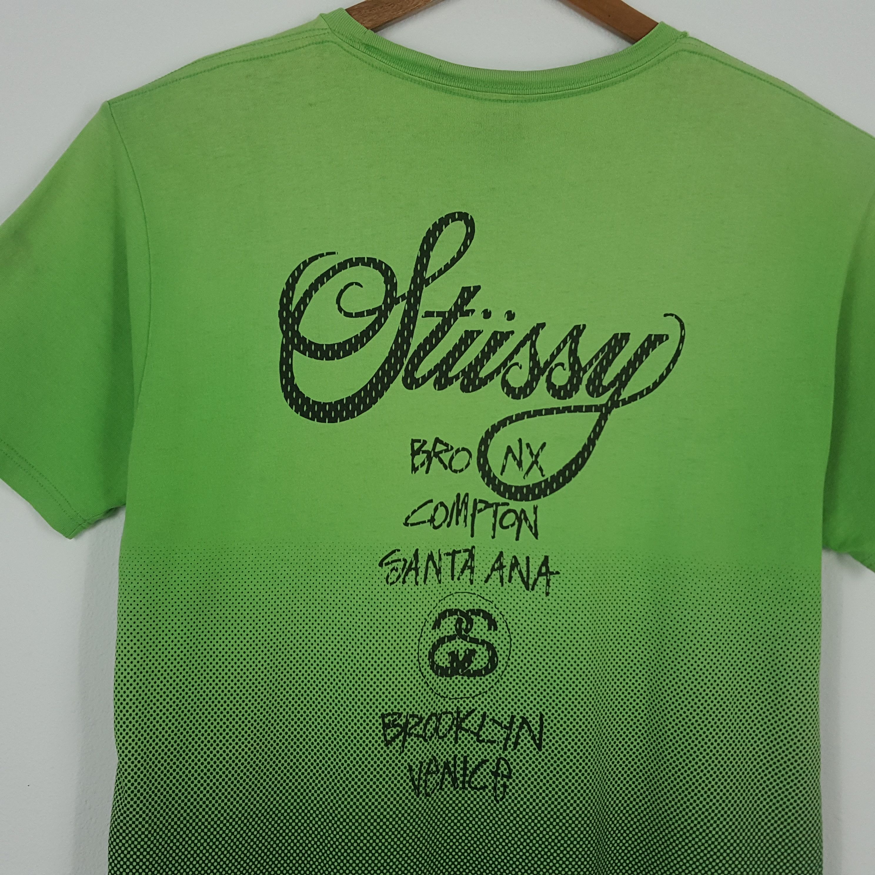 Stussy × Vintage Vintage STÜSSY big logo nice design t-shirt Size US L / EU 52-54 / 3 - 5 Thumbnail